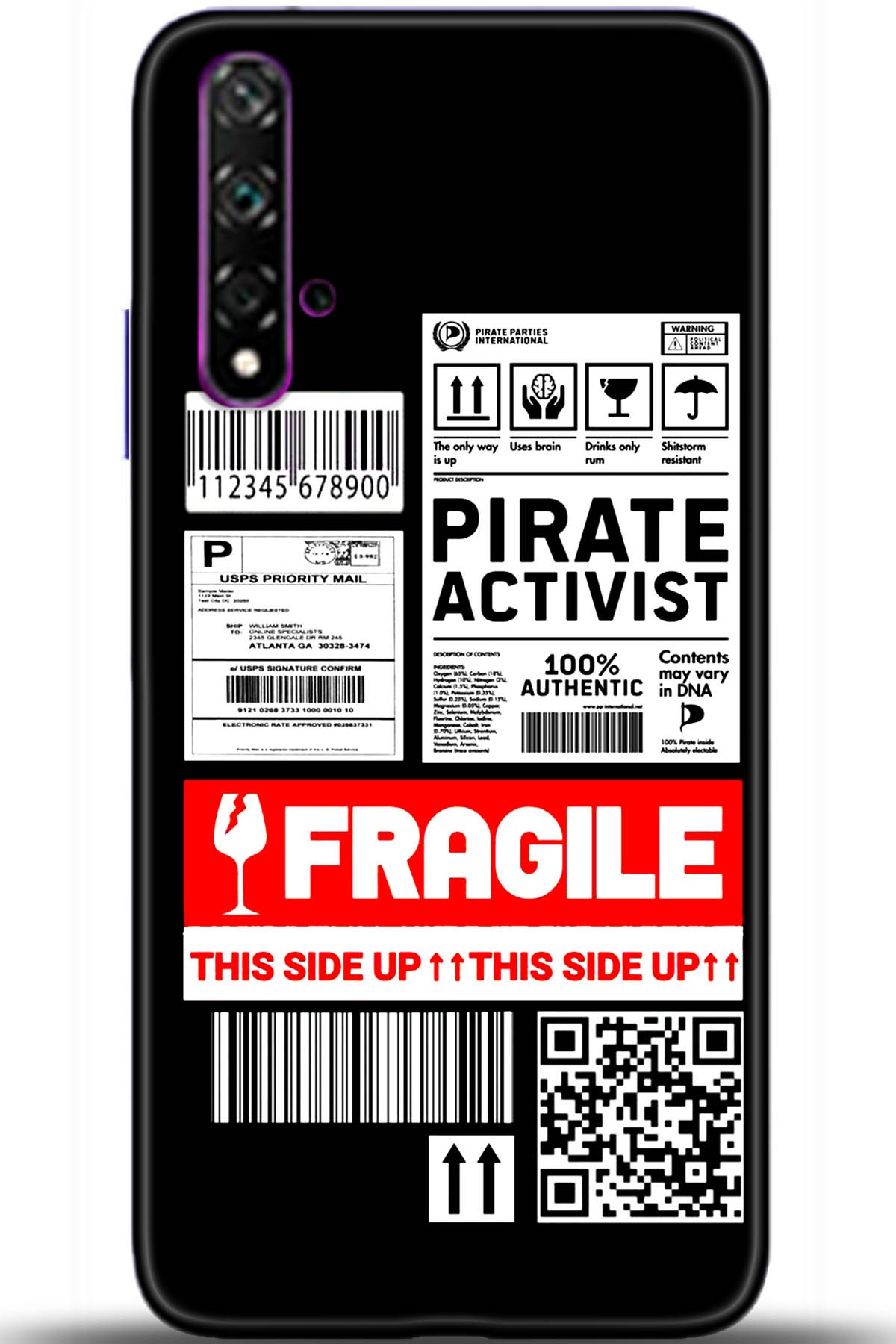 Honor 20 Kılıf HD Baskılı Kılıf - Followed Institution 5447