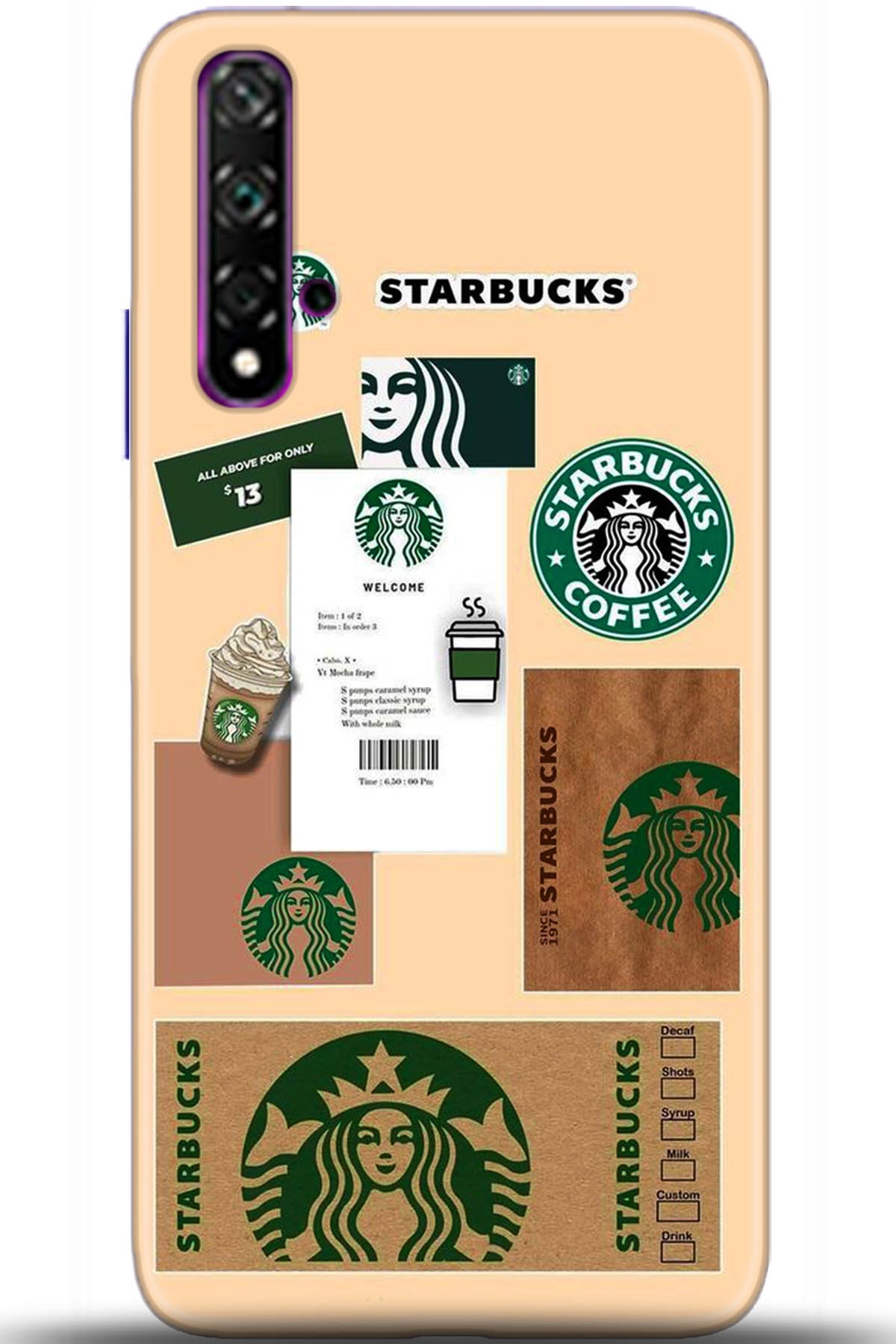 Honor 20 Kılıf HD Baskılı Kılıf - Followed Institution 5470