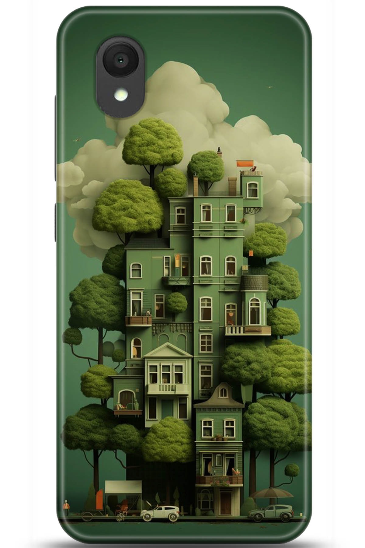 Alcatel 1 2022 Uyumlu Kılıf HD Baskılı Kılıf - Followed Institution 5273