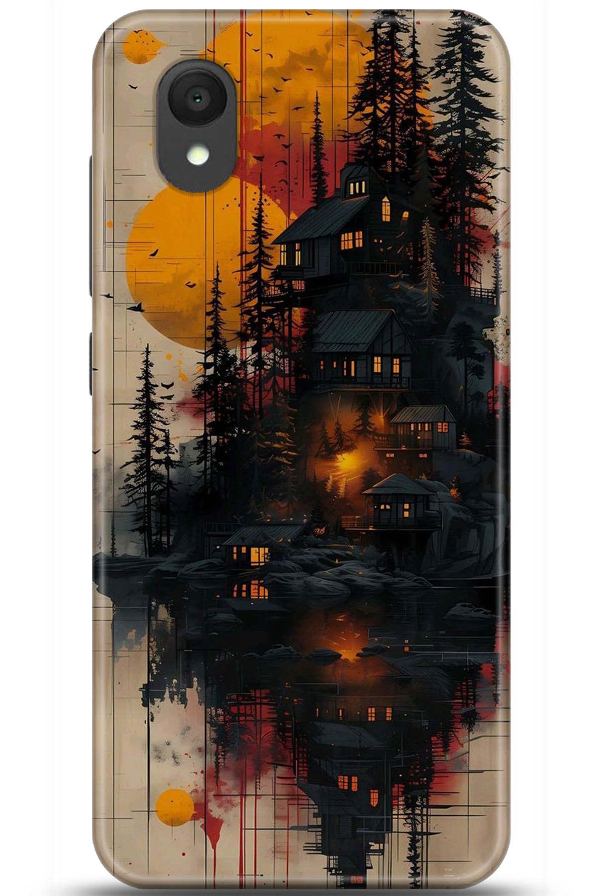 Alcatel 1 2022 Uyumlu Kılıf HD Baskılı Kılıf - Followed Institution 5292