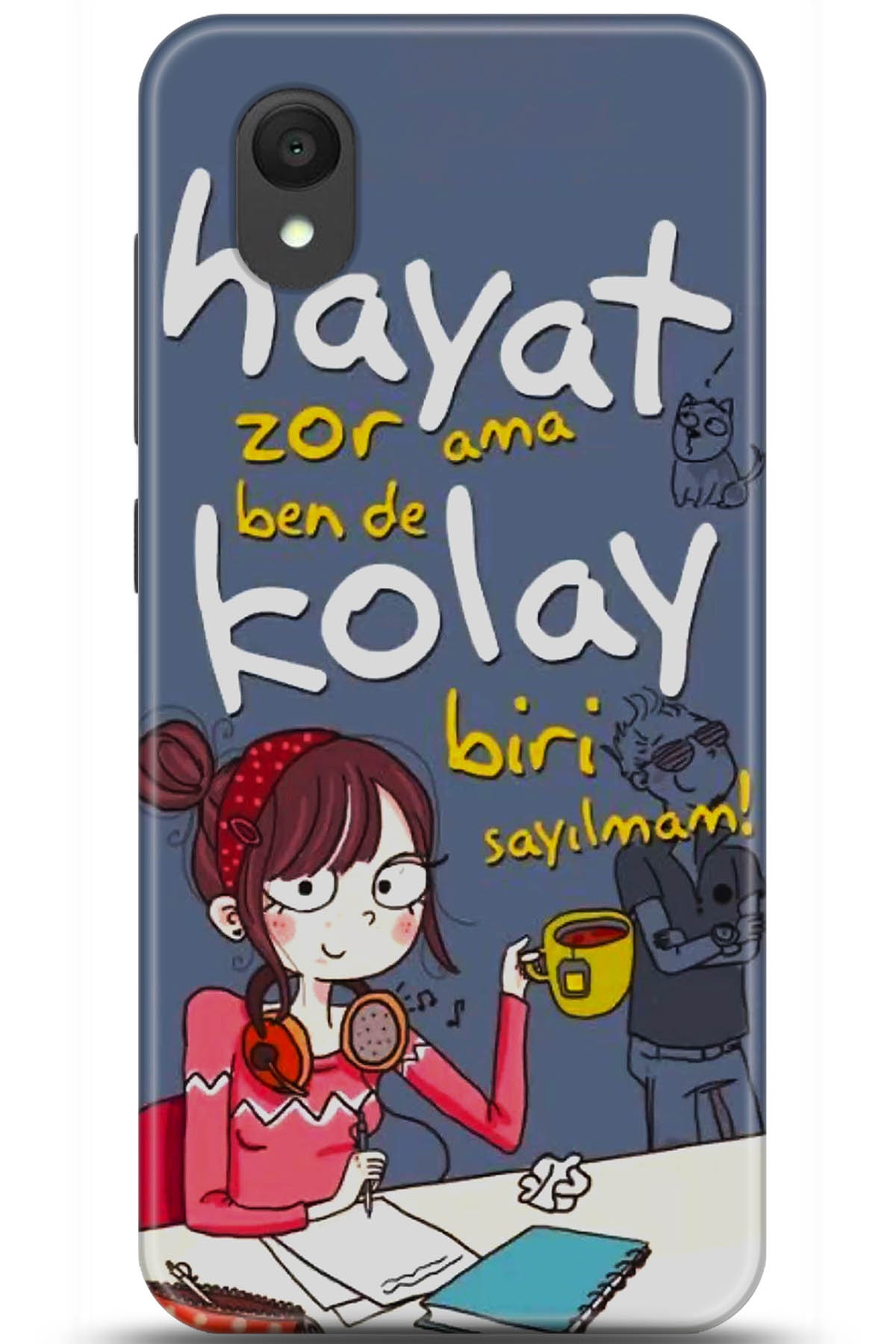 Alcatel 1 2022 Uyumlu Kılıf HD Baskılı Kılıf - Followed Institution 5686