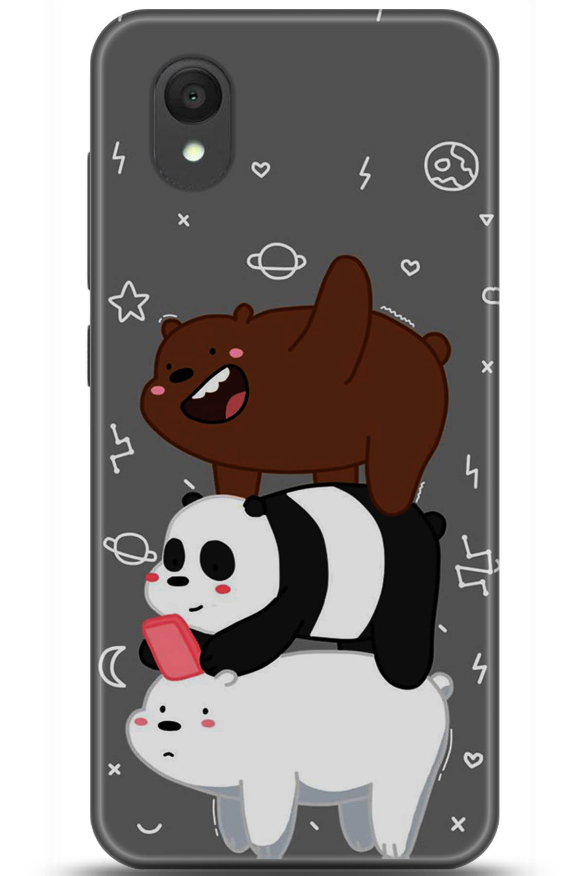 Alcatel 1 2022 Uyumlu Kılıf HD Baskılı Kılıf - Followed Institution 5931