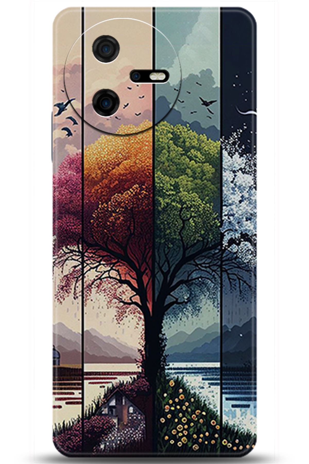 Casper Via A40 Uyumlu Kılıf HD Baskılı Kılıf - Followed Institution 5369