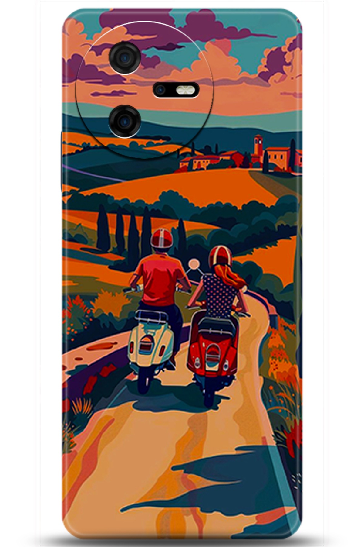 Casper Via A40 Uyumlu Kılıf HD Baskılı Kılıf - Followed Institution 5390