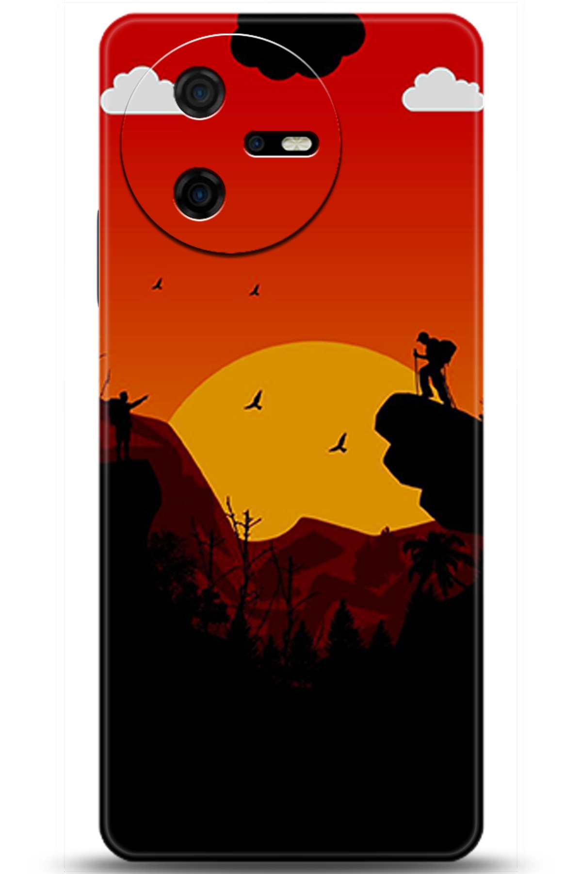 Casper Via A40 Uyumlu Kılıf HD Baskılı Kılıf - Followed Institution 5407