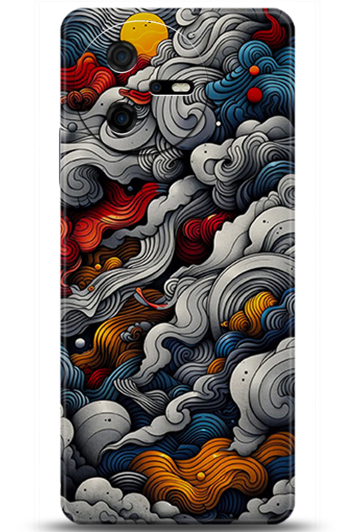 Casper Via A40 Uyumlu Kılıf HD Baskılı Kılıf - Followed Institution 5436