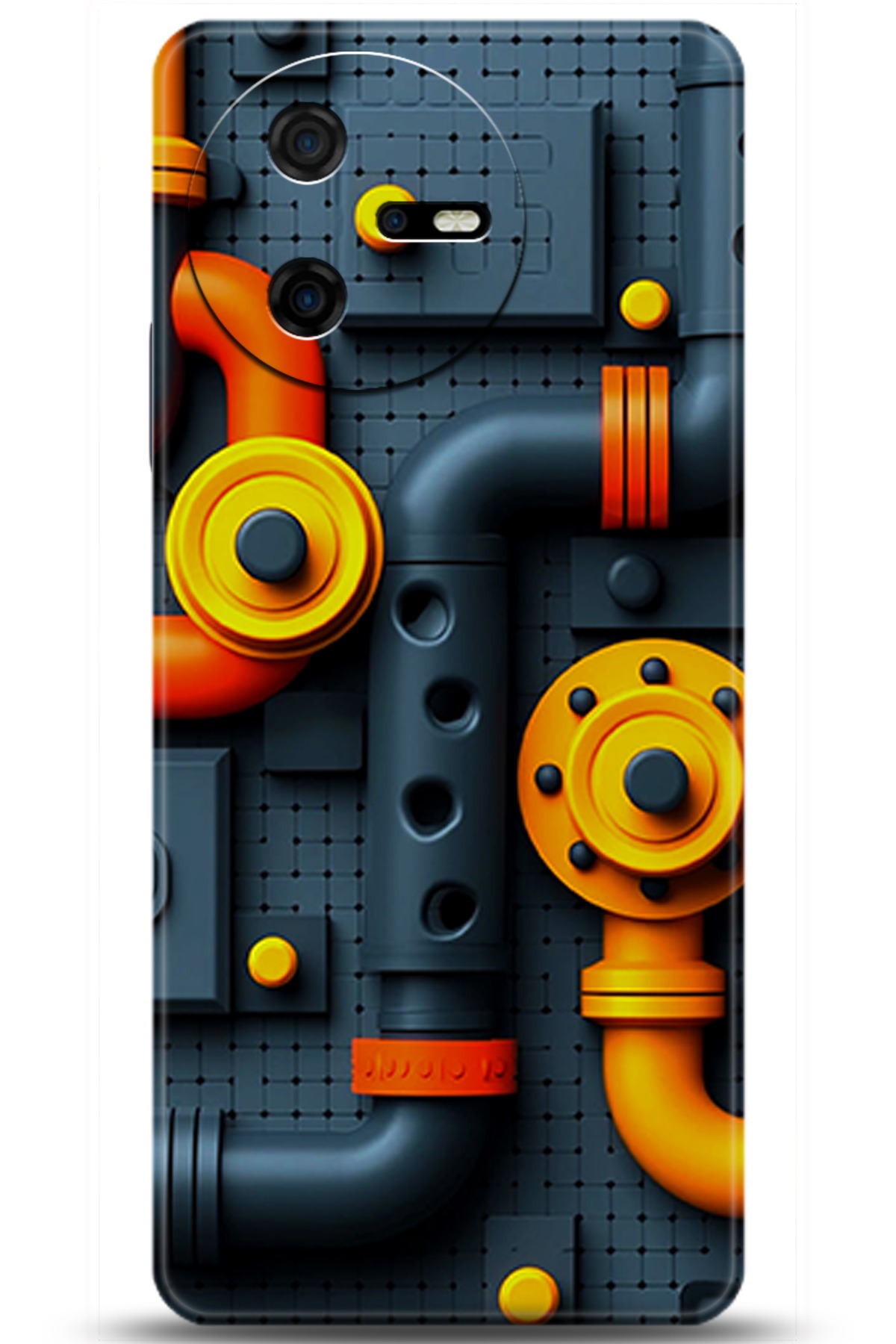 Casper Via A40 Uyumlu Kılıf HD Baskılı Kılıf - Followed Institution 5466