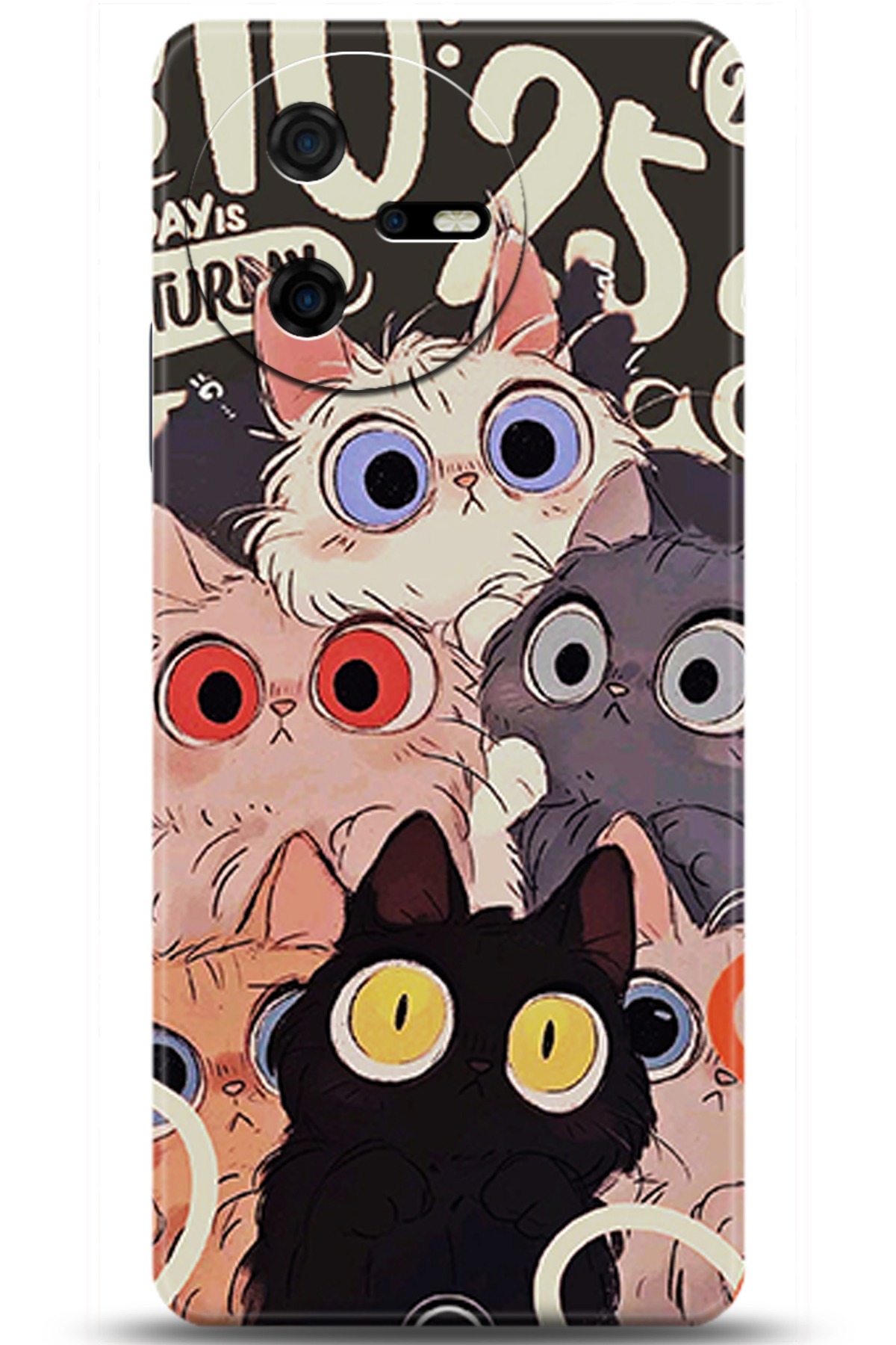 Casper Via A40 Uyumlu Kılıf HD Baskılı Kılıf - Followed Institution 5641