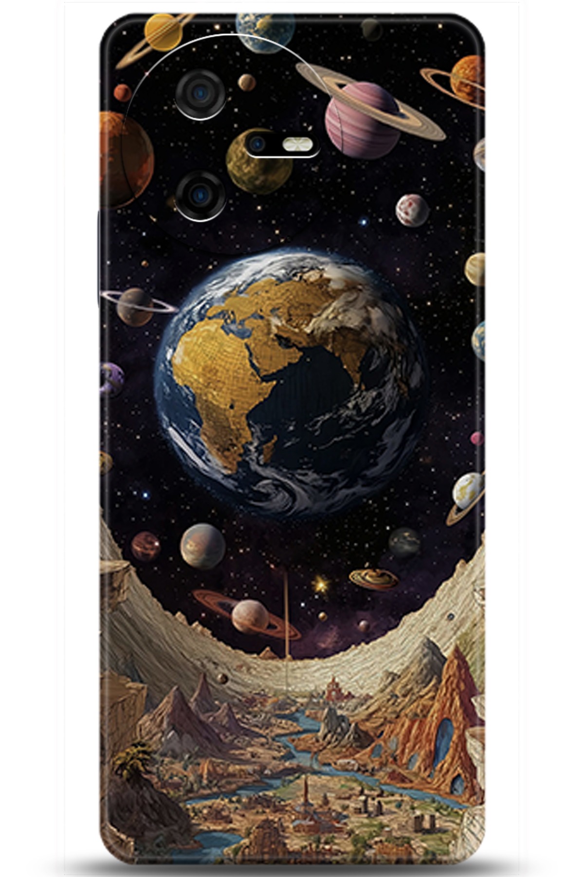 Casper Via A40 Uyumlu Kılıf HD Baskılı Kılıf - Followed Institution 5758