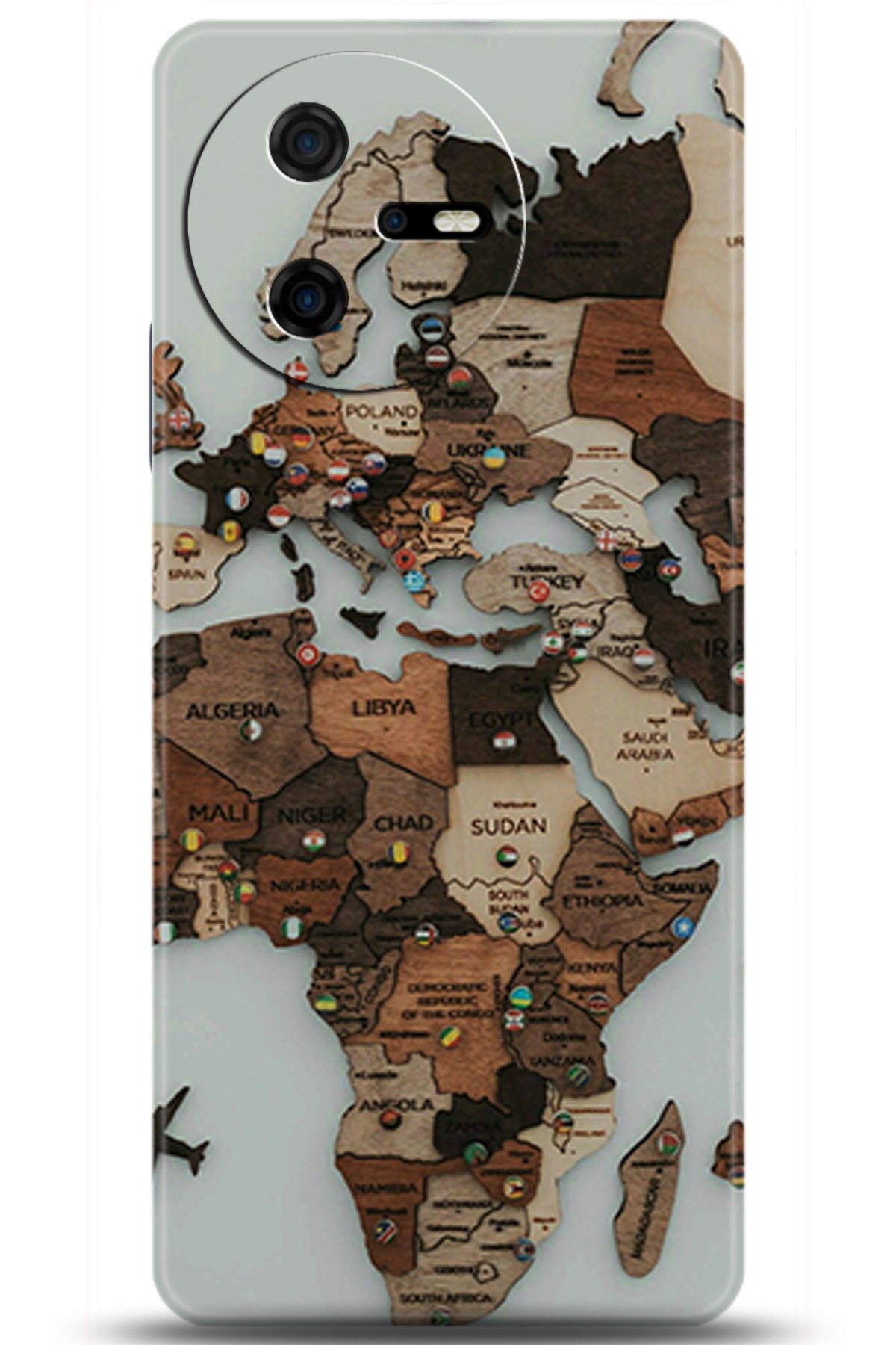 Casper Via A40 Uyumlu Kılıf HD Baskılı Kılıf - Followed Institution 5891