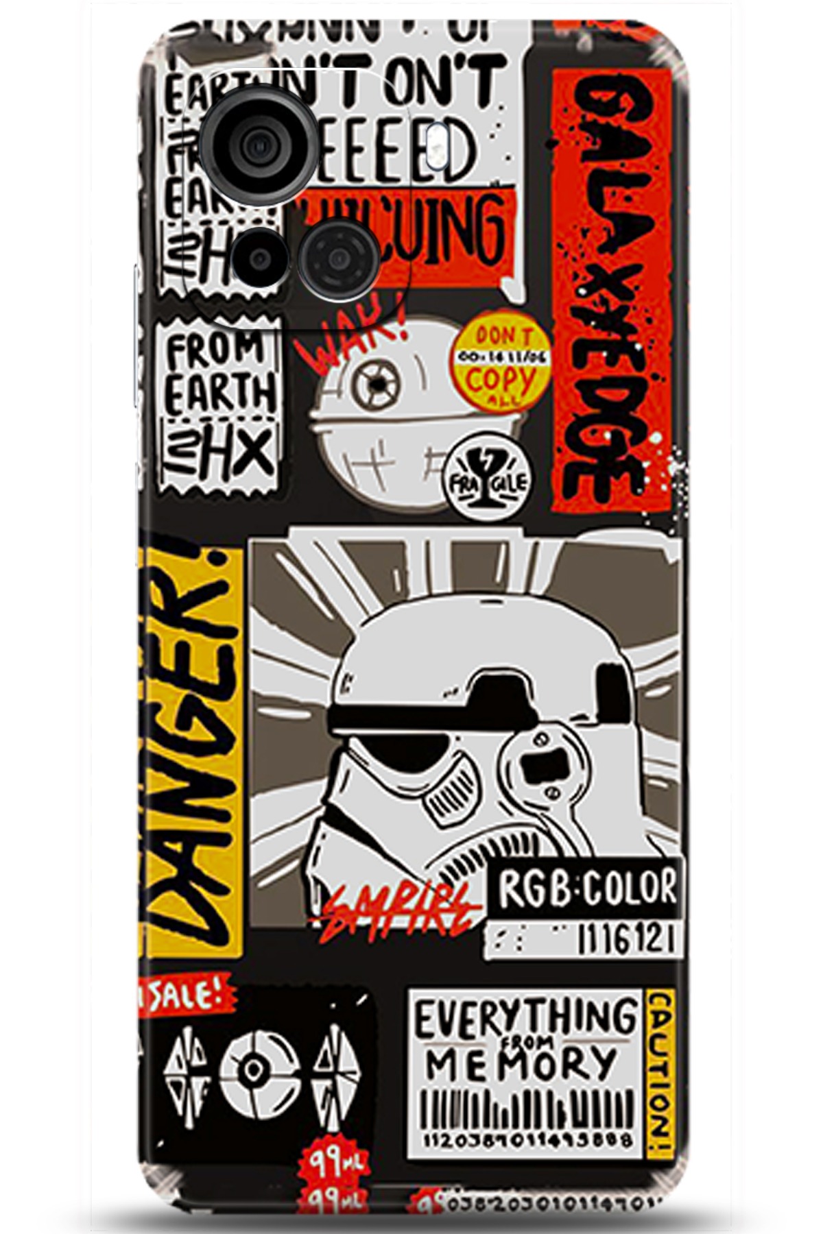 Casper Via F30 Uyumlu Kılıf HD Baskılı Kılıf - Followed Institution 5555