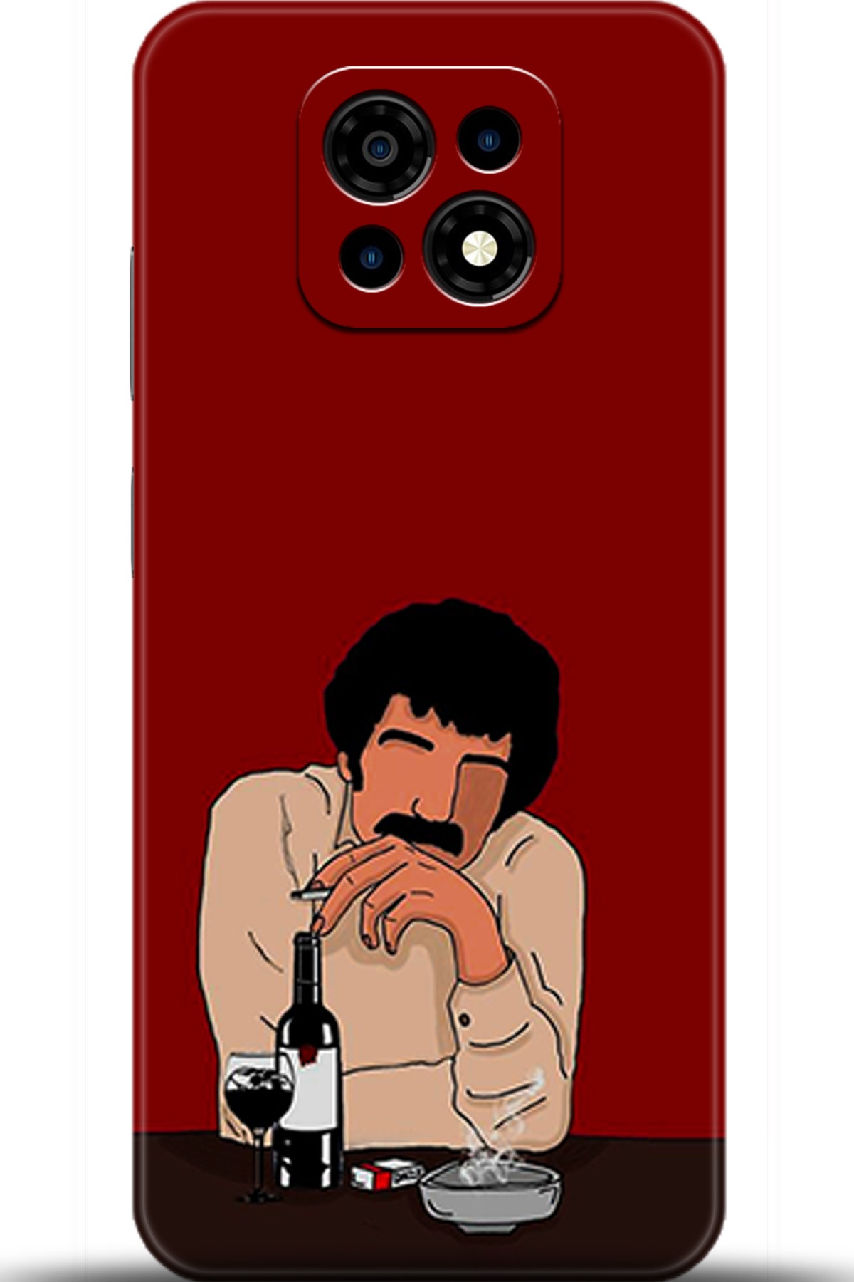 Casper Via M30 Uyumlu Kılıf HD Baskılı Kılıf - Followed Institution 5396