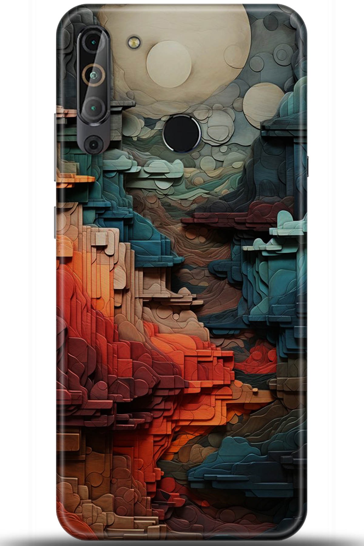 Casper Via X20 Uyumlu Kılıf HD Baskılı Kılıf - Followed Institution 5218