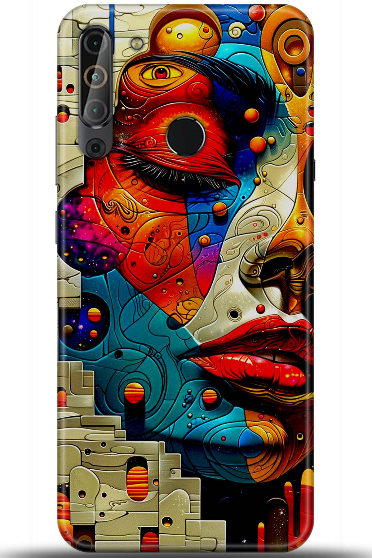 Casper Via X20 Uyumlu Kılıf HD Baskılı Kılıf - Followed Institution 5422