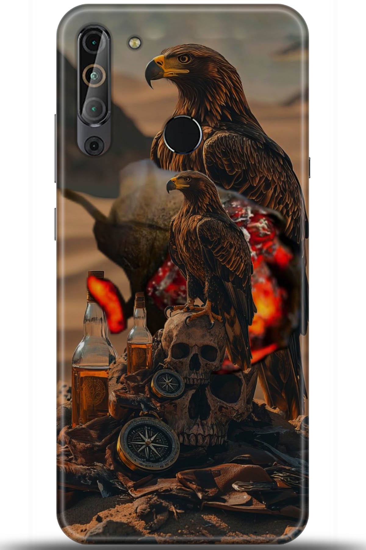 Casper Via X20 Uyumlu Kılıf HD Baskılı Kılıf - Followed Institution 5760