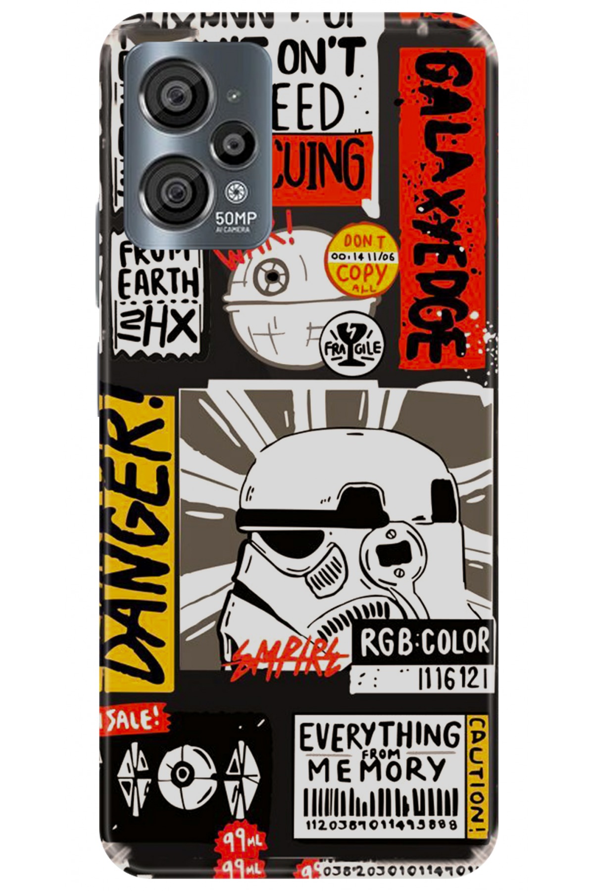 Casper Via X30 Uyumlu Kılıf HD Baskılı Kılıf - Followed Institution 5555