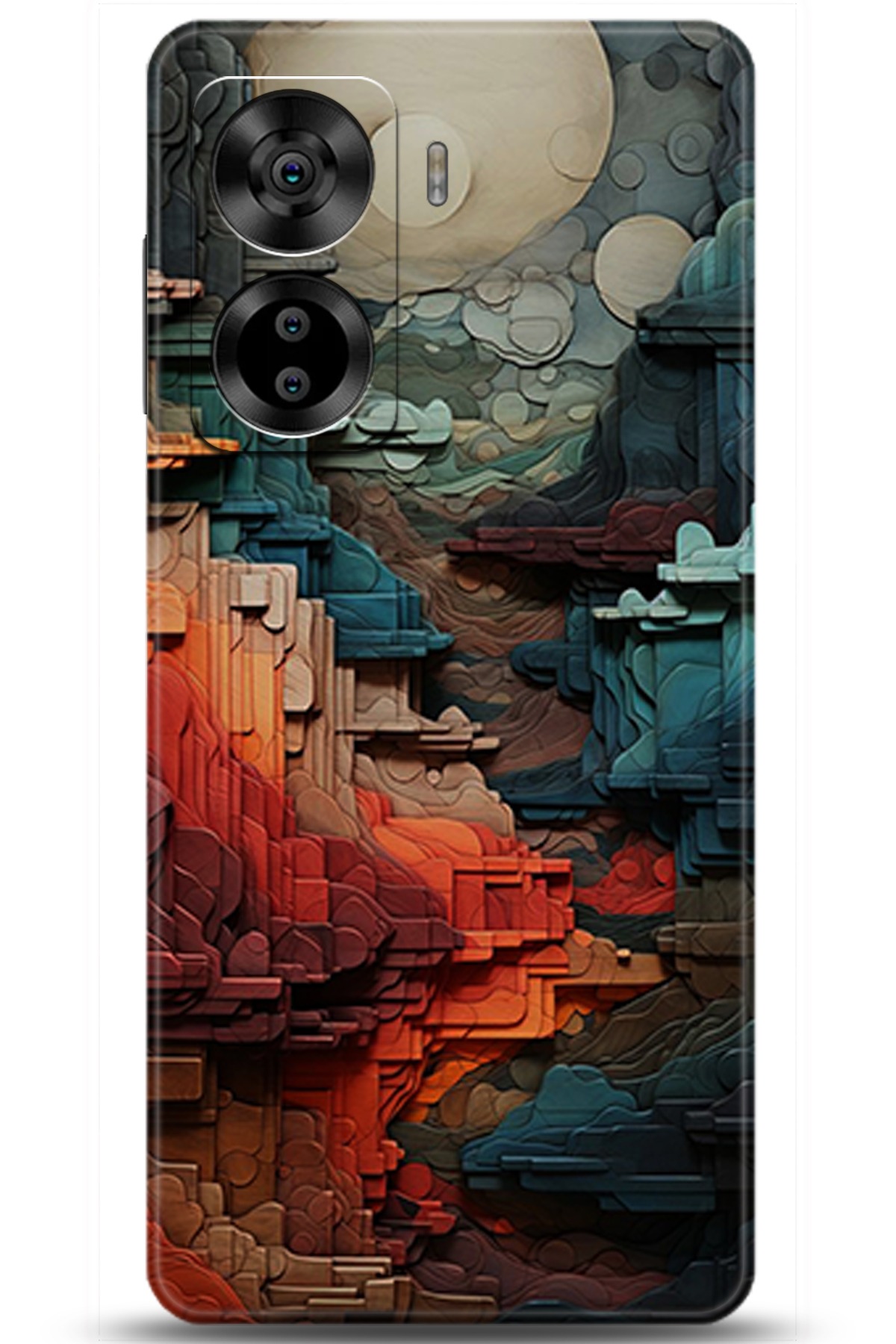 Casper Via X40 Uyumlu Kılıf HD Baskılı Kılıf - Followed Institution 5218