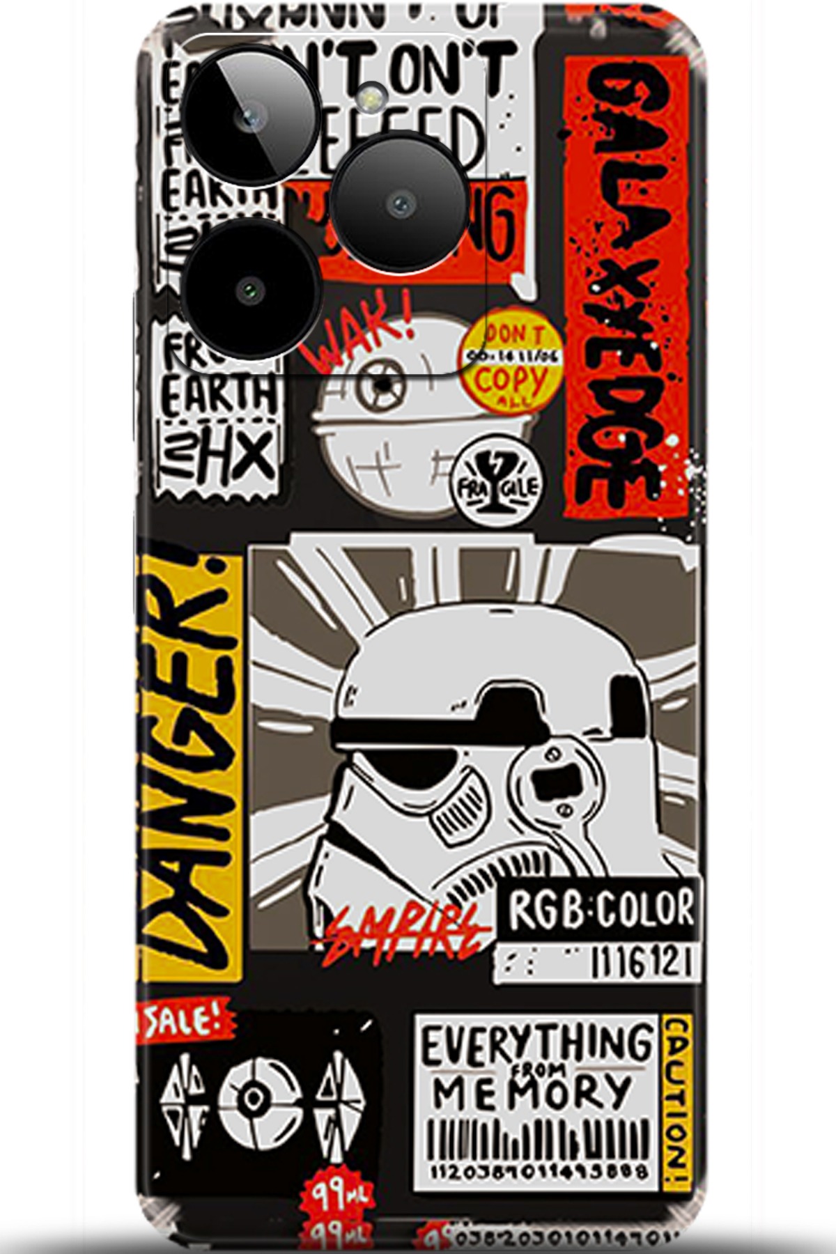 General Mobile Era 30 Uyumlu Kılıf HD Baskılı Kılıf - Followed Institution 5555