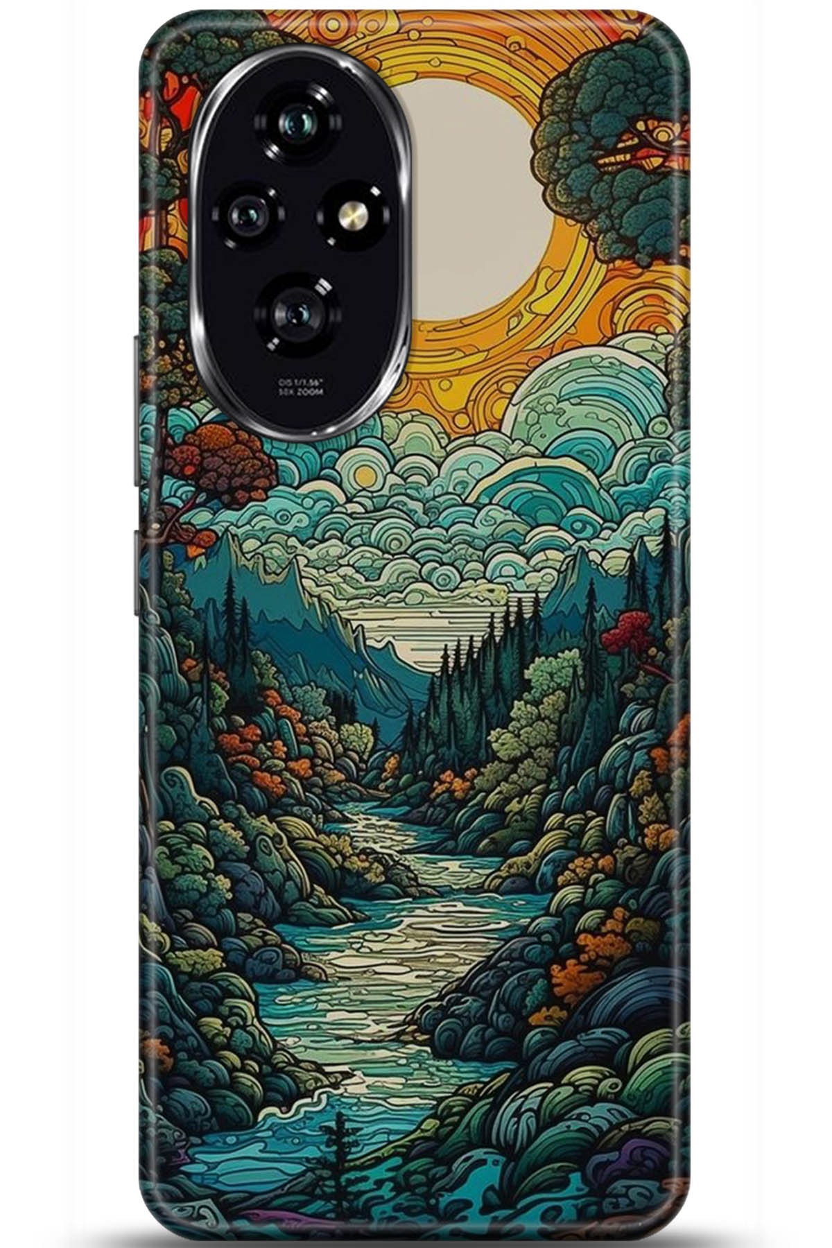 Honor 200 Uyumlu Kılıf HD Baskılı Kılıf - Followed Institution 5198