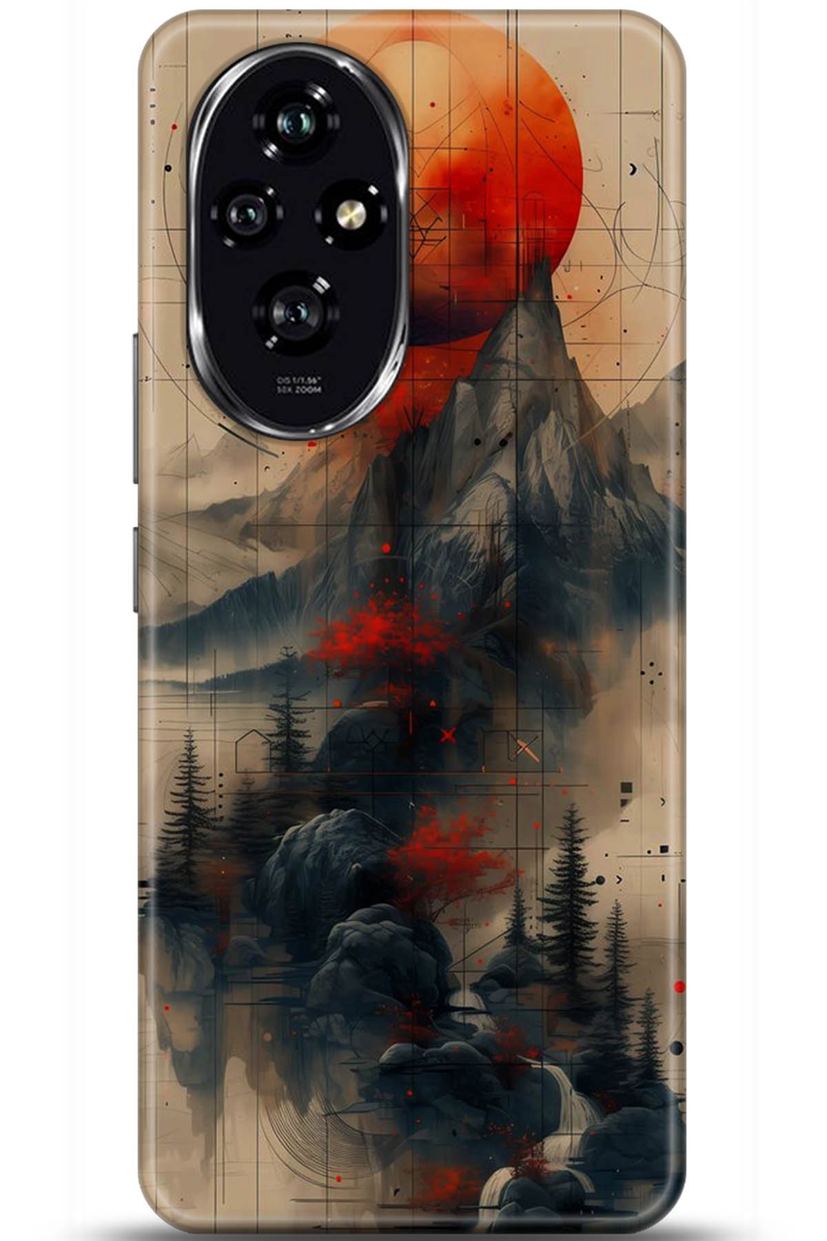 Honor 200 Uyumlu Kılıf HD Baskılı Kılıf - Followed Institution 5244