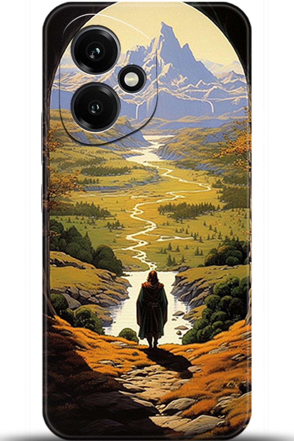 Honor 400 Uyumlu Kılıf HD Baskılı Kılıf - Followed Institution 5263