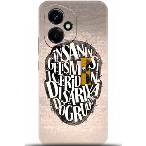 Uyumlu Kılıf HD Baskılı Kılıf - Followed Institution 5587