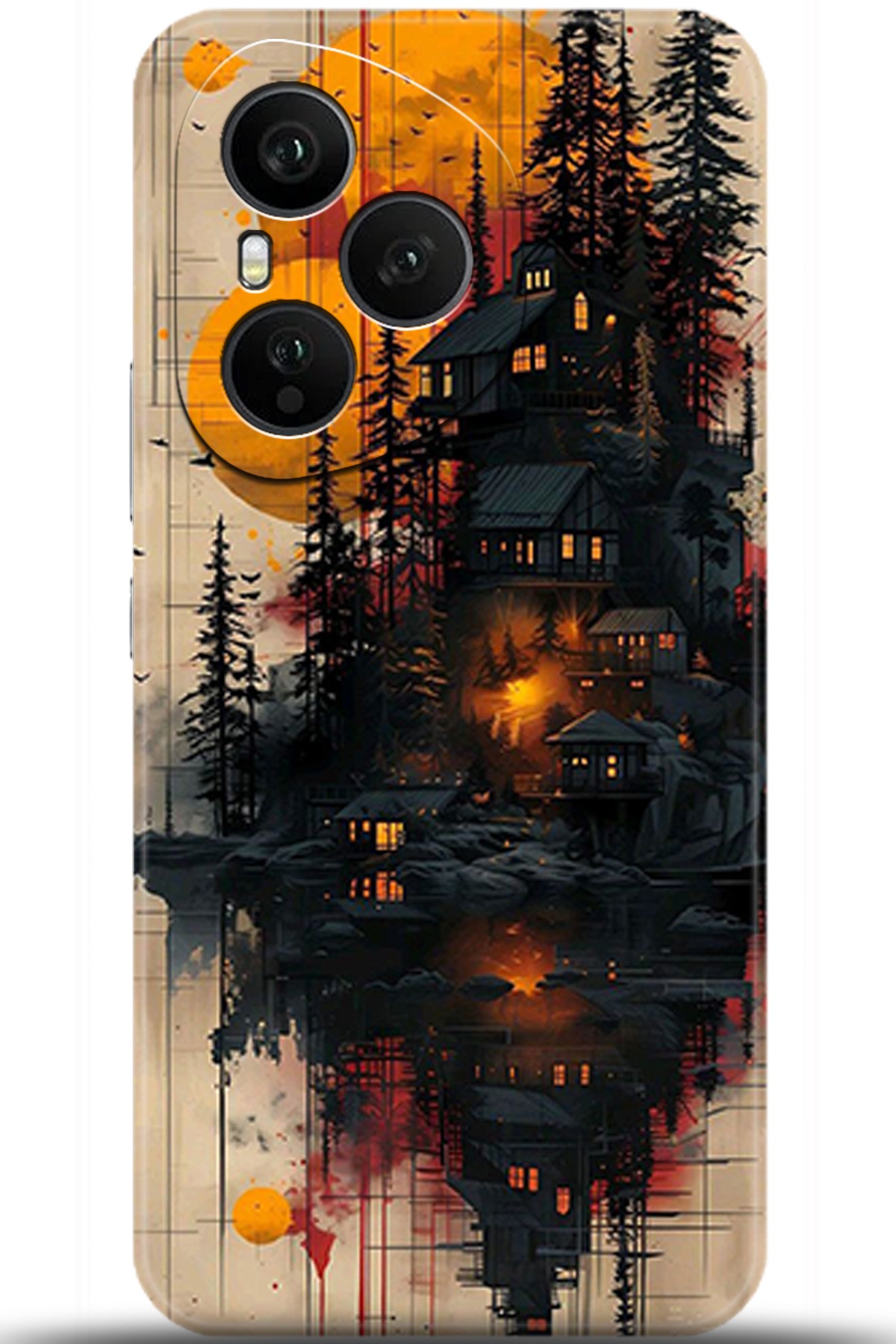 Honor 400 Pro Uyumlu Kılıf HD Baskılı Kılıf - Followed Institution 5292