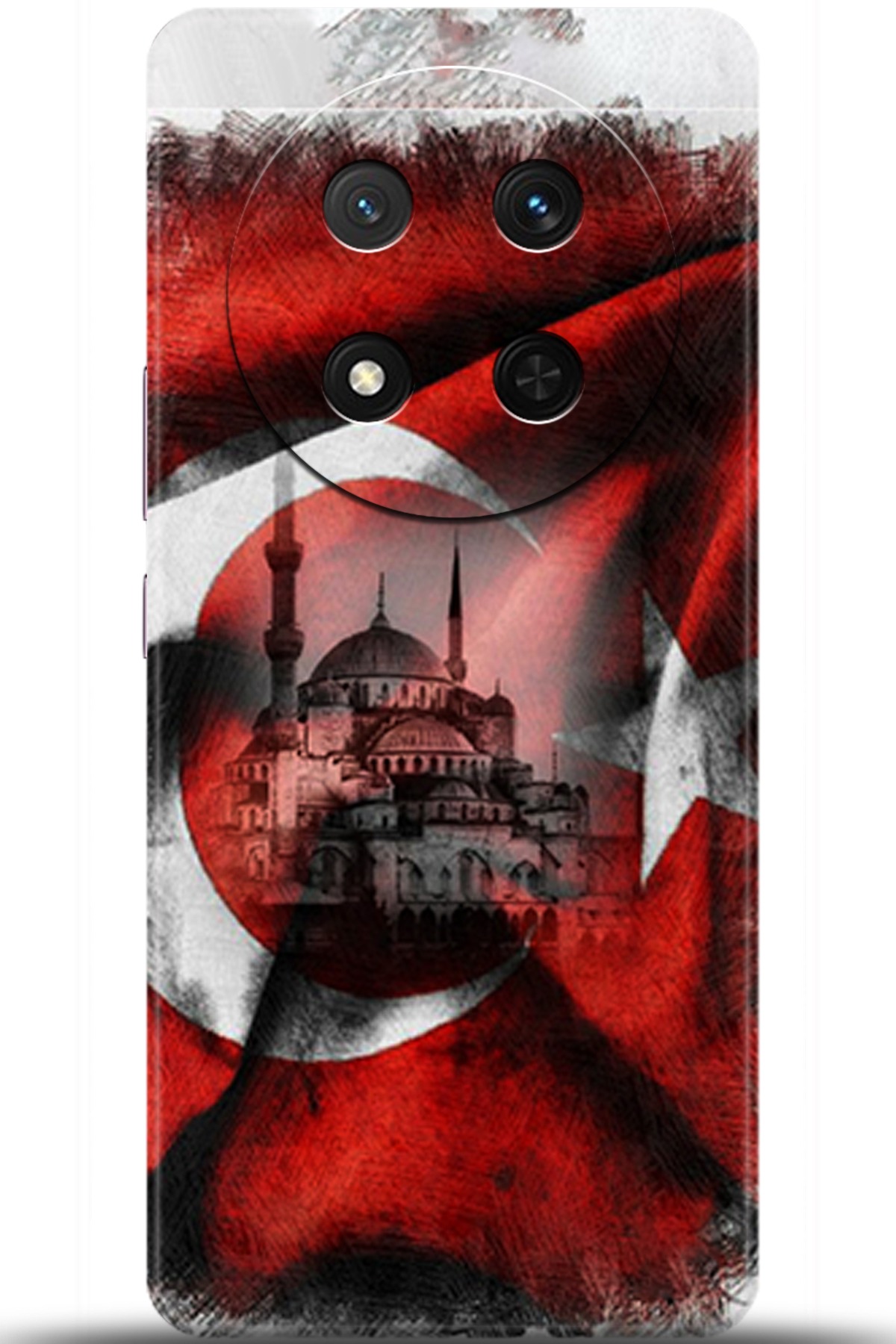 Honor Magic7 Lite Uyumlu Kılıf HD Baskılı Kılıf - Followed Institution 5178