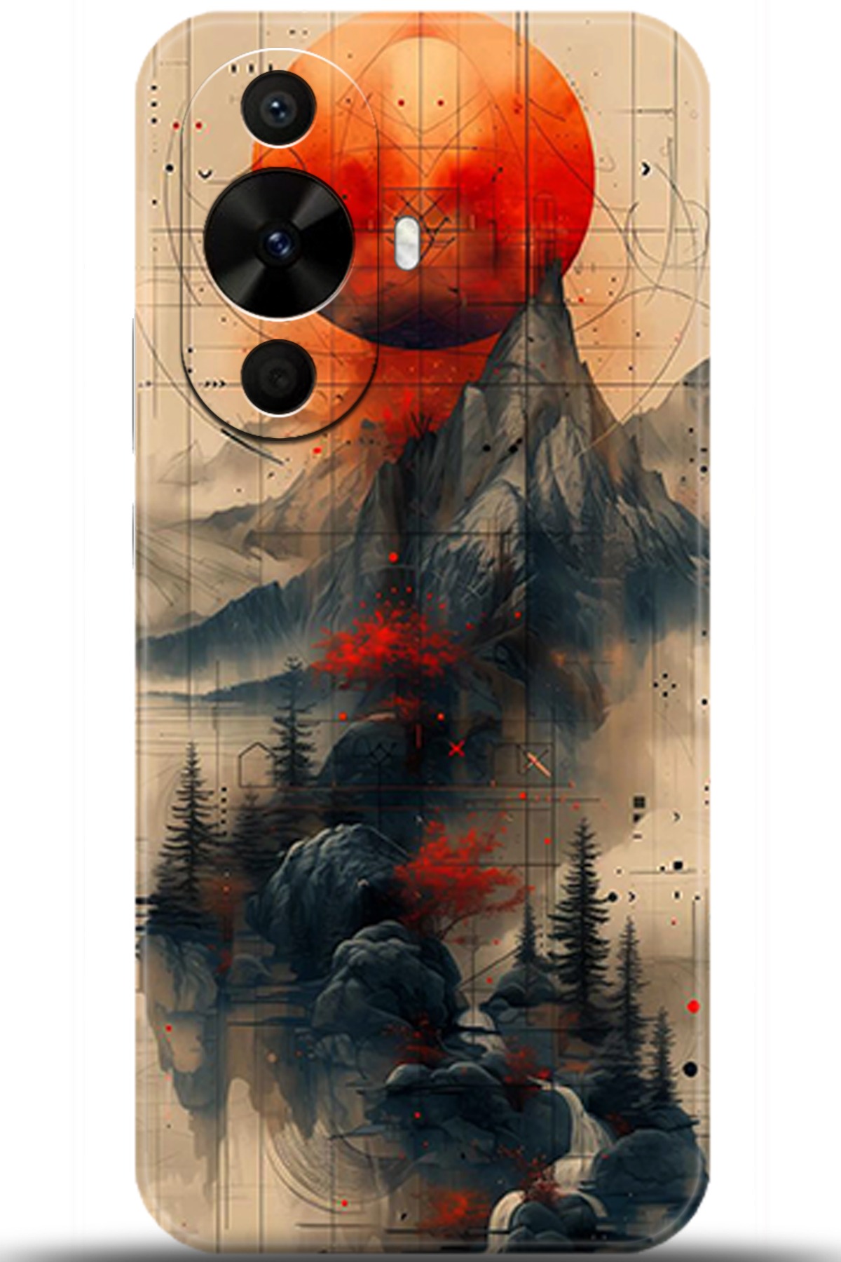 Huawei Nova 12s Uyumlu Kılıf HD Baskılı Kılıf - Followed Institution 5244