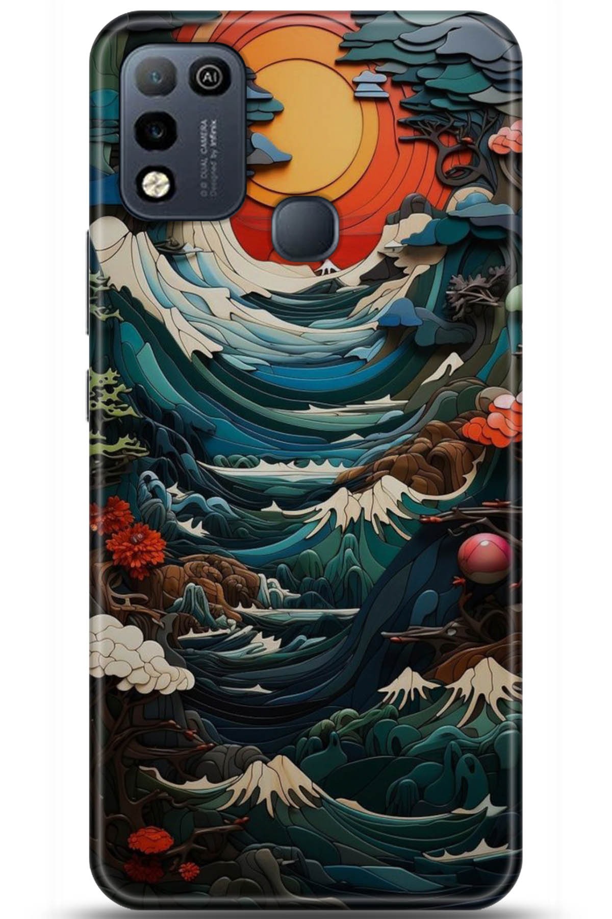 iNfinix Hot 10 Play Uyumlu Kılıf HD Baskılı Kılıf - Followed Institution 5009