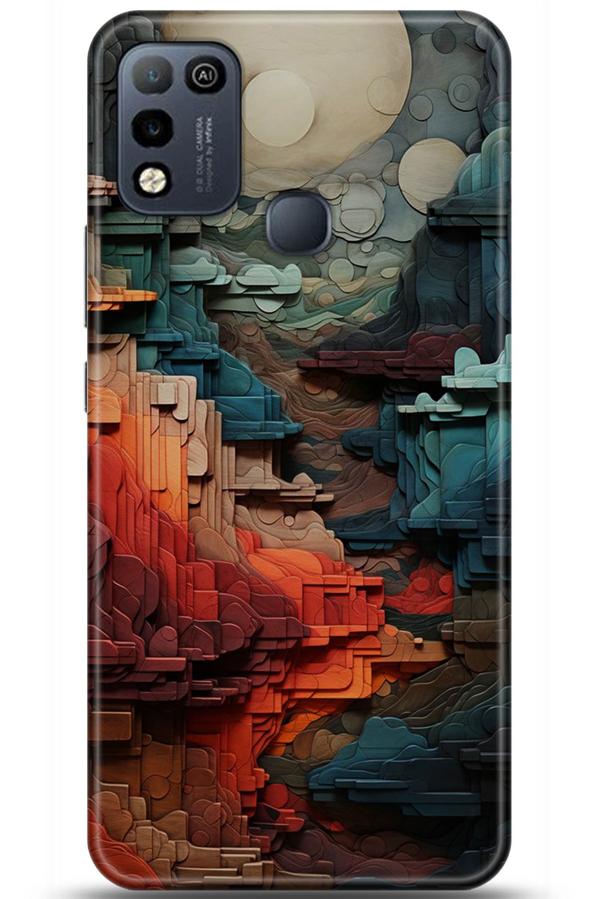 iNfinix Hot 10 Play Uyumlu Kılıf HD Baskılı Kılıf - Followed Institution 5218