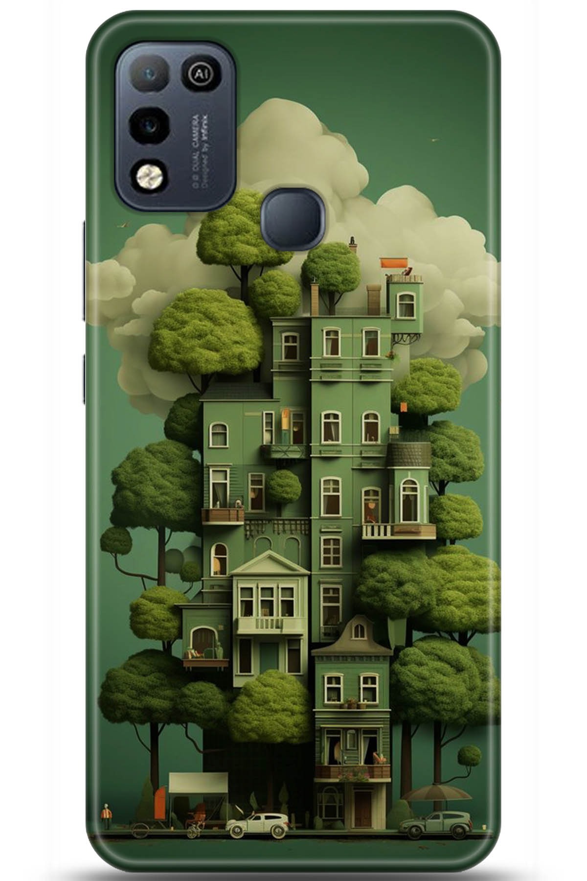 iNfinix Hot 10 Play Uyumlu Kılıf HD Baskılı Kılıf - Followed Institution 5273