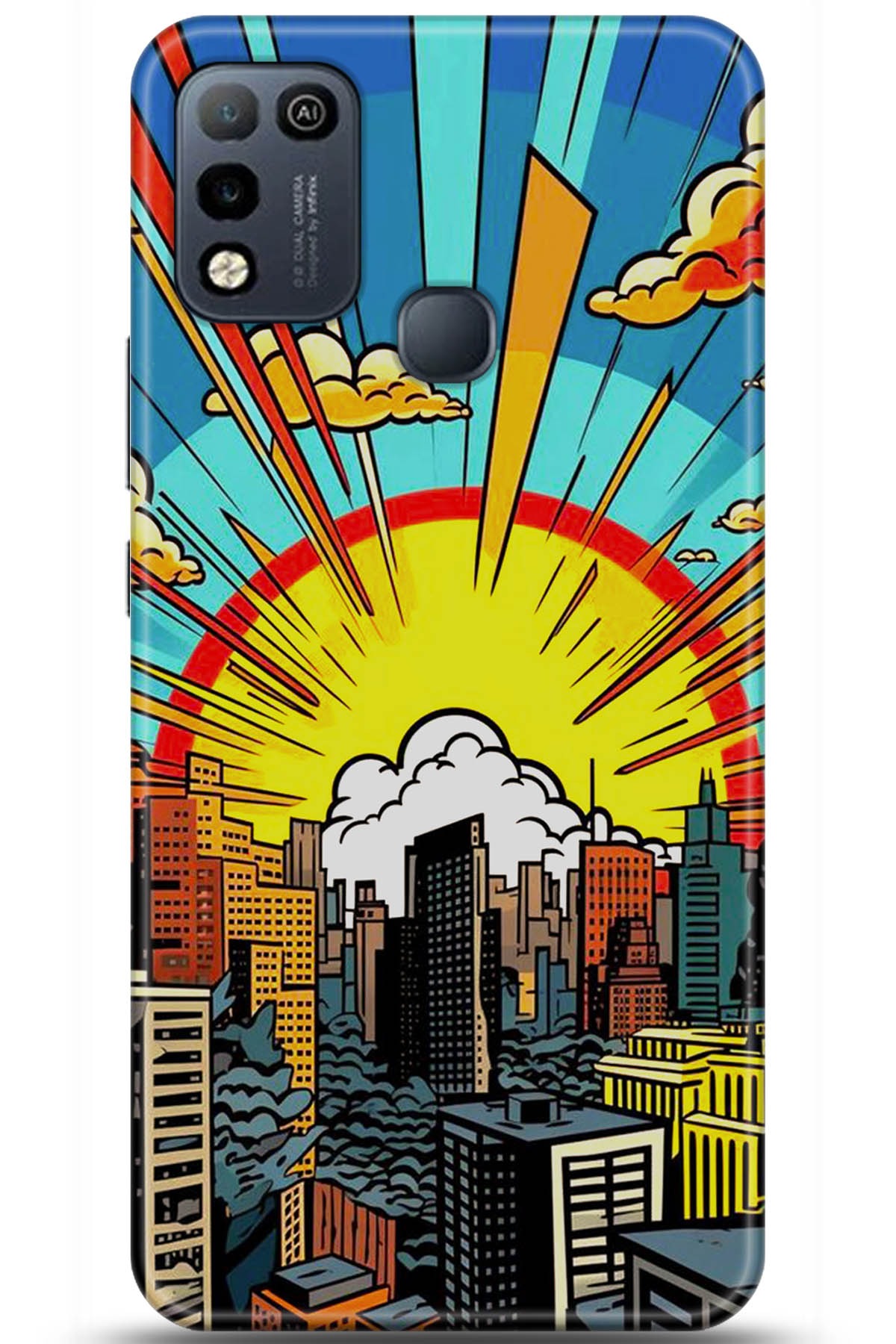 iNfinix Hot 10 Play Uyumlu Kılıf HD Baskılı Kılıf - Followed Institution 5571