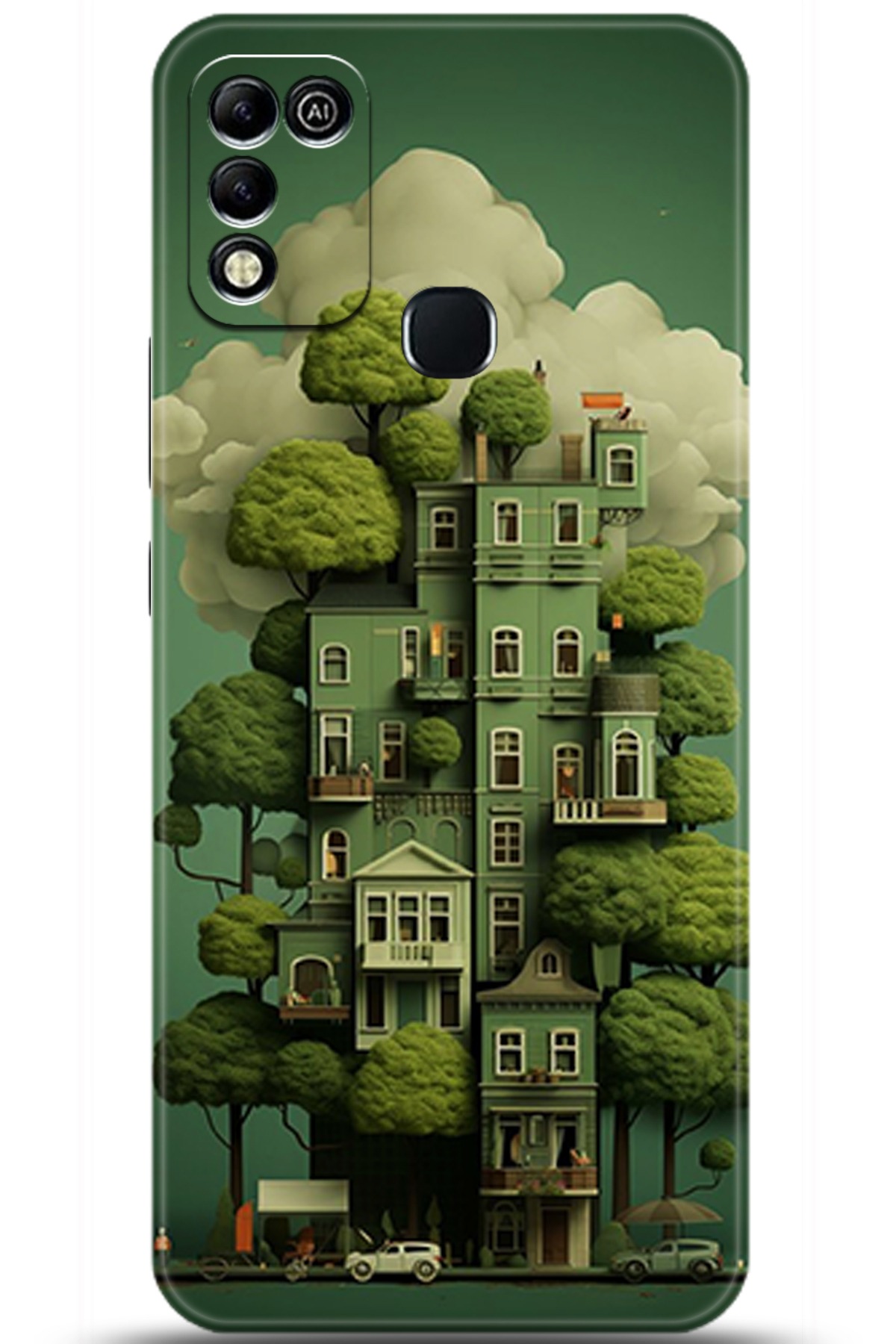 iNfinix Hot 11 Play Uyumlu Kılıf HD Baskılı Kılıf - Followed Institution 5273