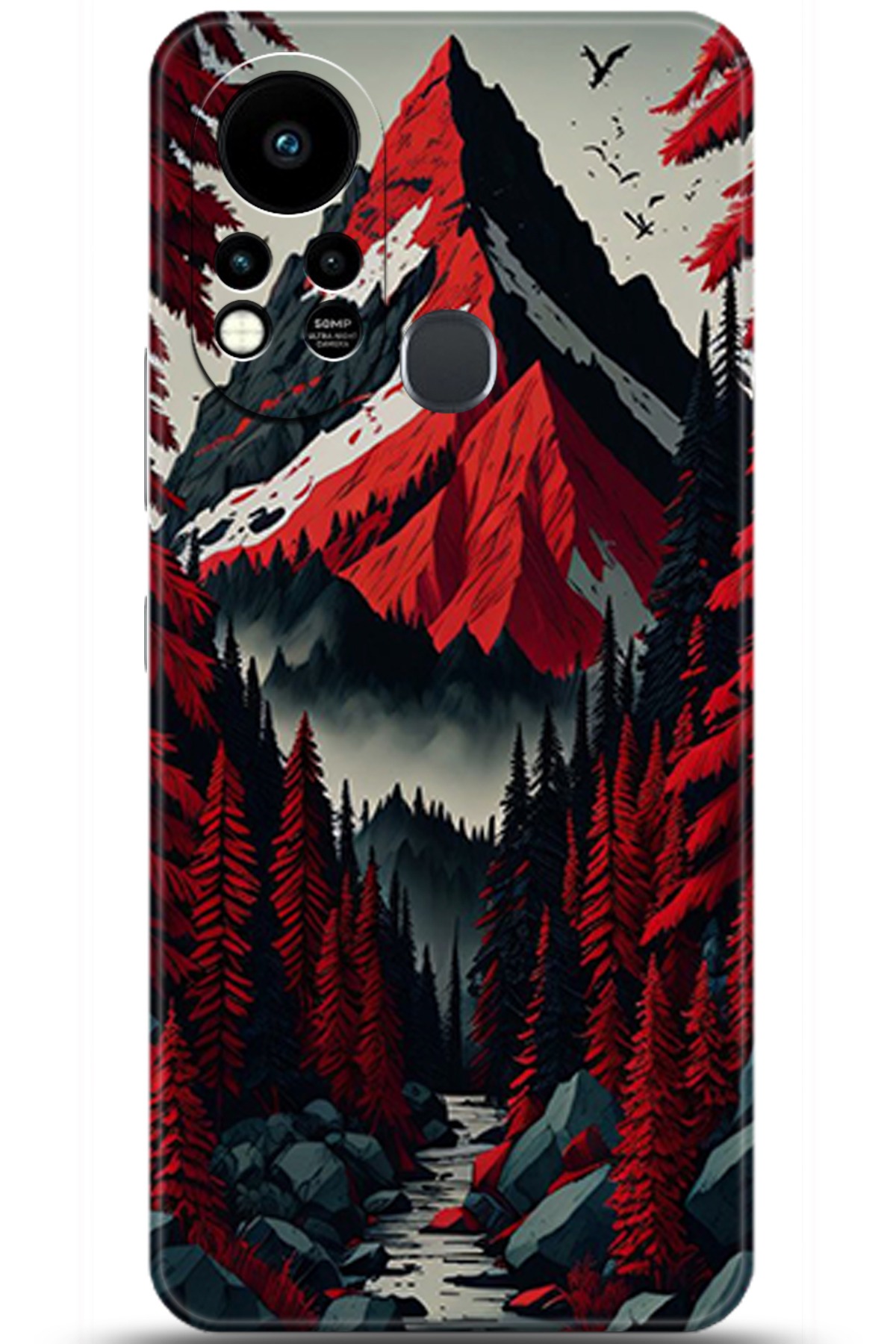 iNfinix Hot 11s Uyumlu Kılıf HD Baskılı Kılıf - Followed Institution 5196