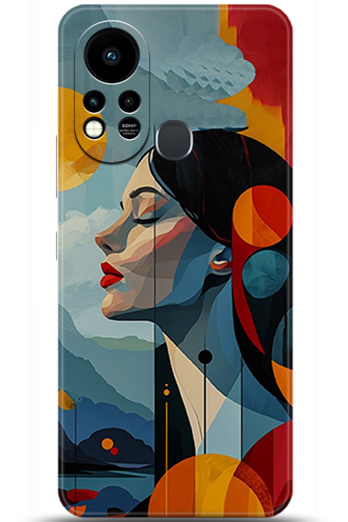 iNfinix Hot 11s Uyumlu Kılıf HD Baskılı Kılıf - Followed Institution 5367