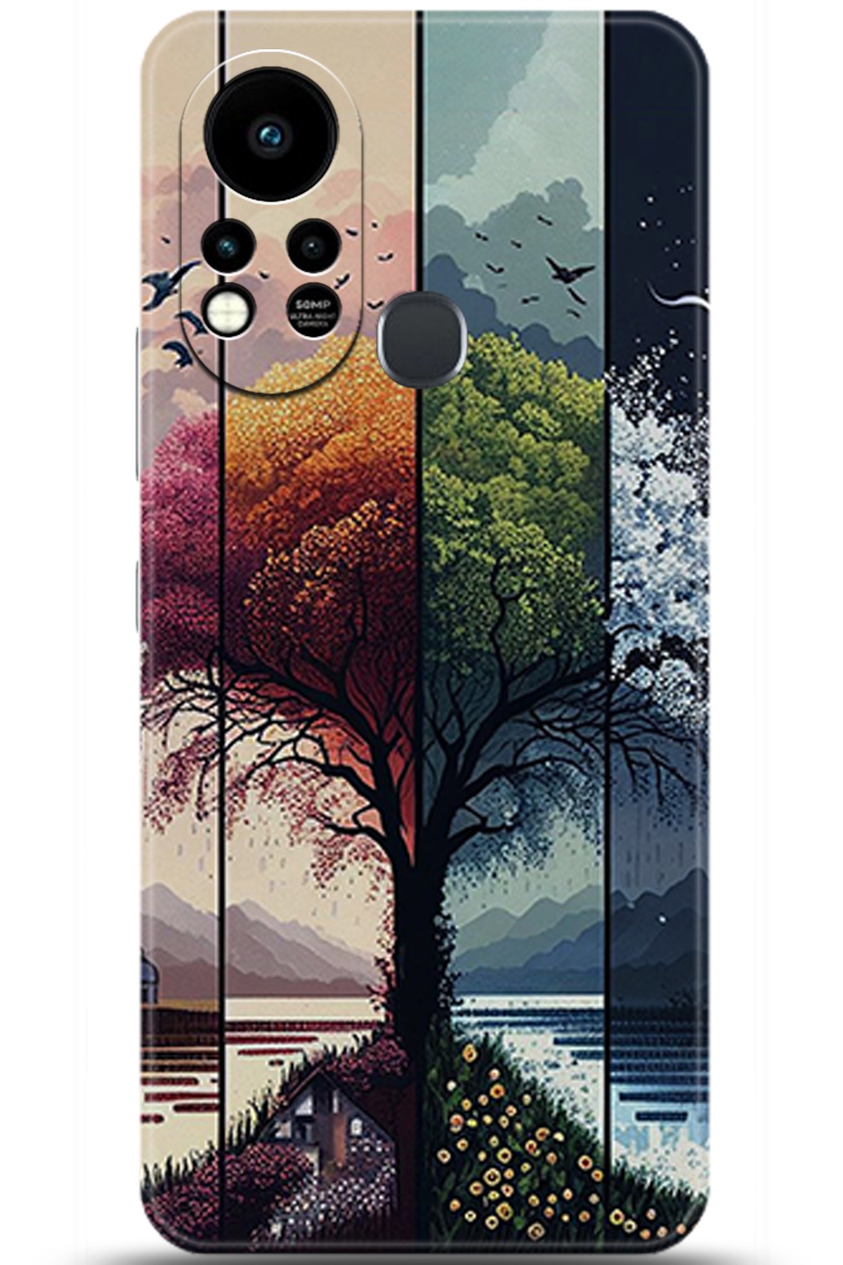 iNfinix Hot 11s Uyumlu Kılıf HD Baskılı Kılıf - Followed Institution 5369