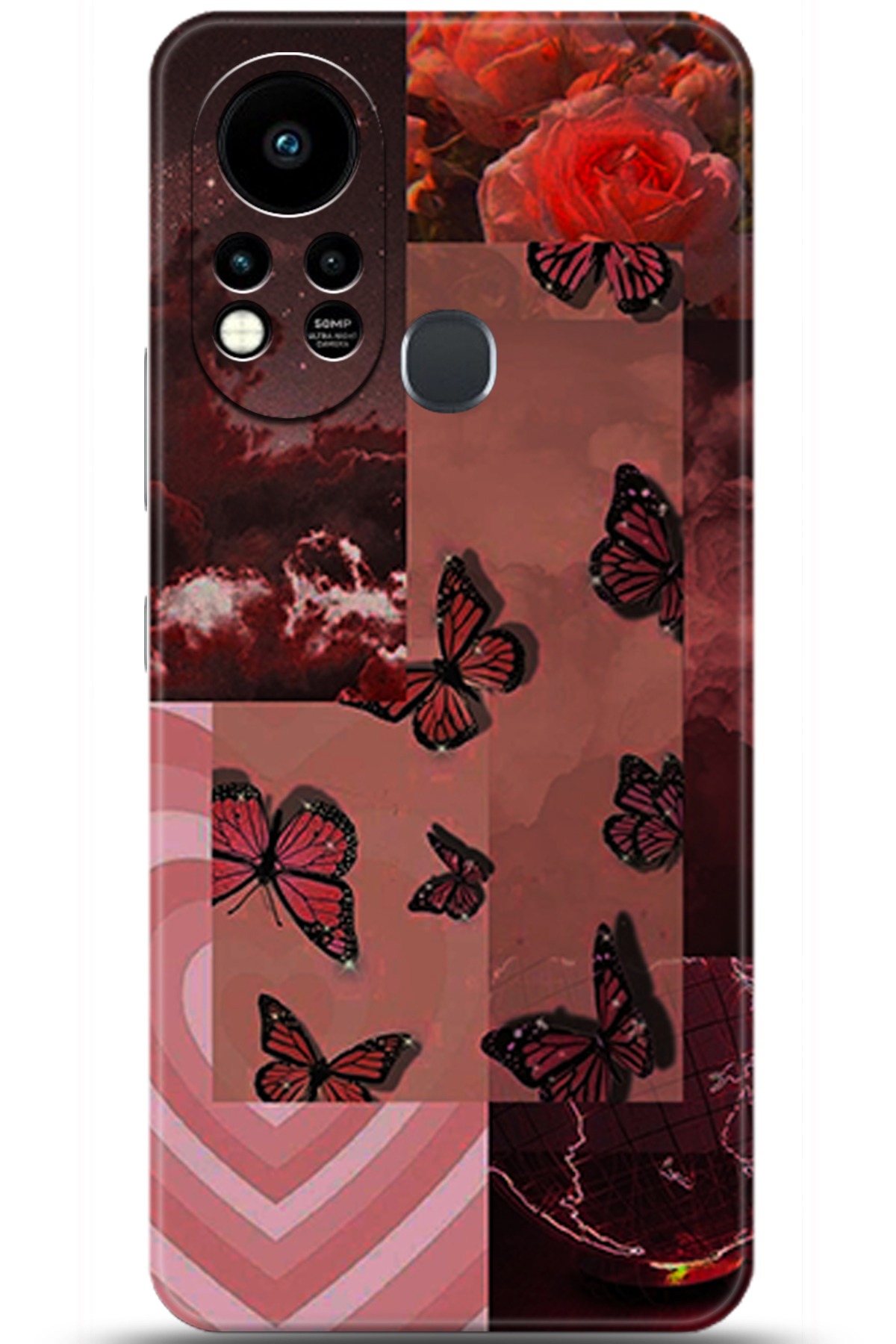 iNfinix Hot 11s Uyumlu Kılıf HD Baskılı Kılıf - Followed Institution 5408