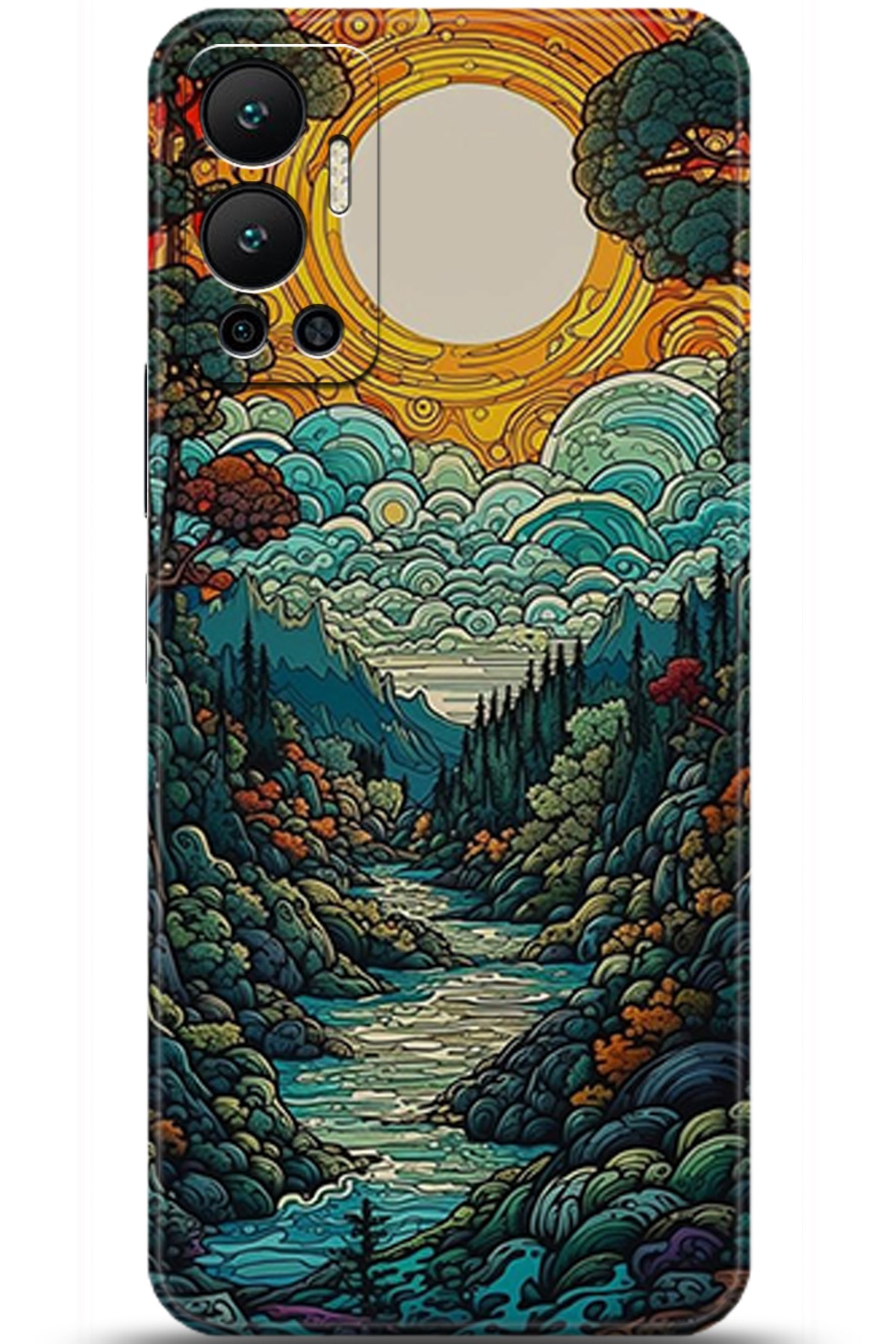 iNfinix Hot 12 Uyumlu Kılıf HD Baskılı Kılıf - Followed Institution 5198