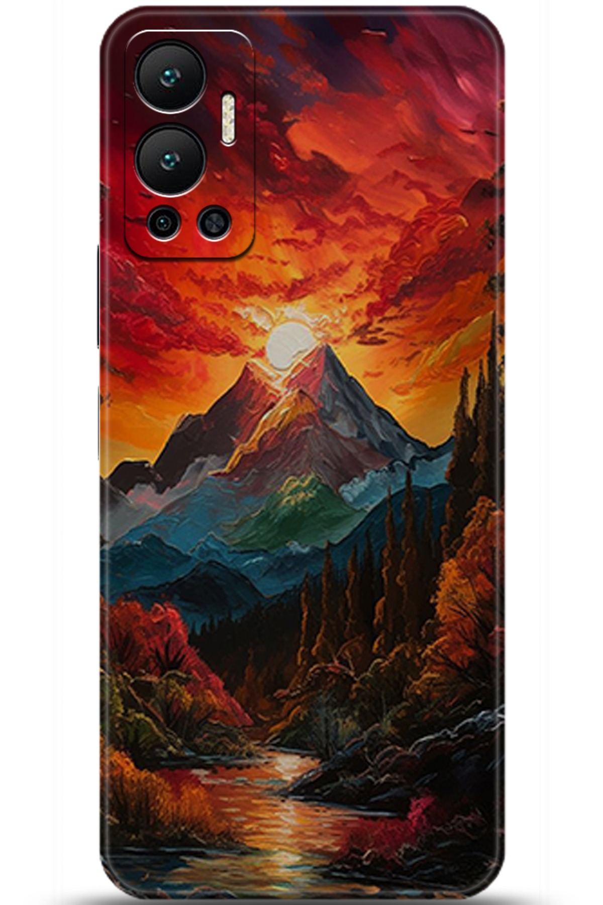 iNfinix Hot 12 Uyumlu Kılıf HD Baskılı Kılıf - Followed Institution 5224