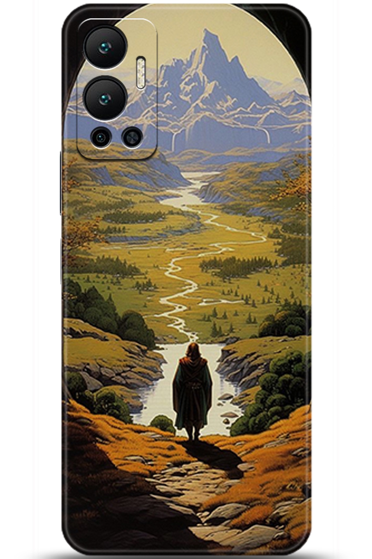 iNfinix Hot 12 Uyumlu Kılıf HD Baskılı Kılıf - Followed Institution 5263