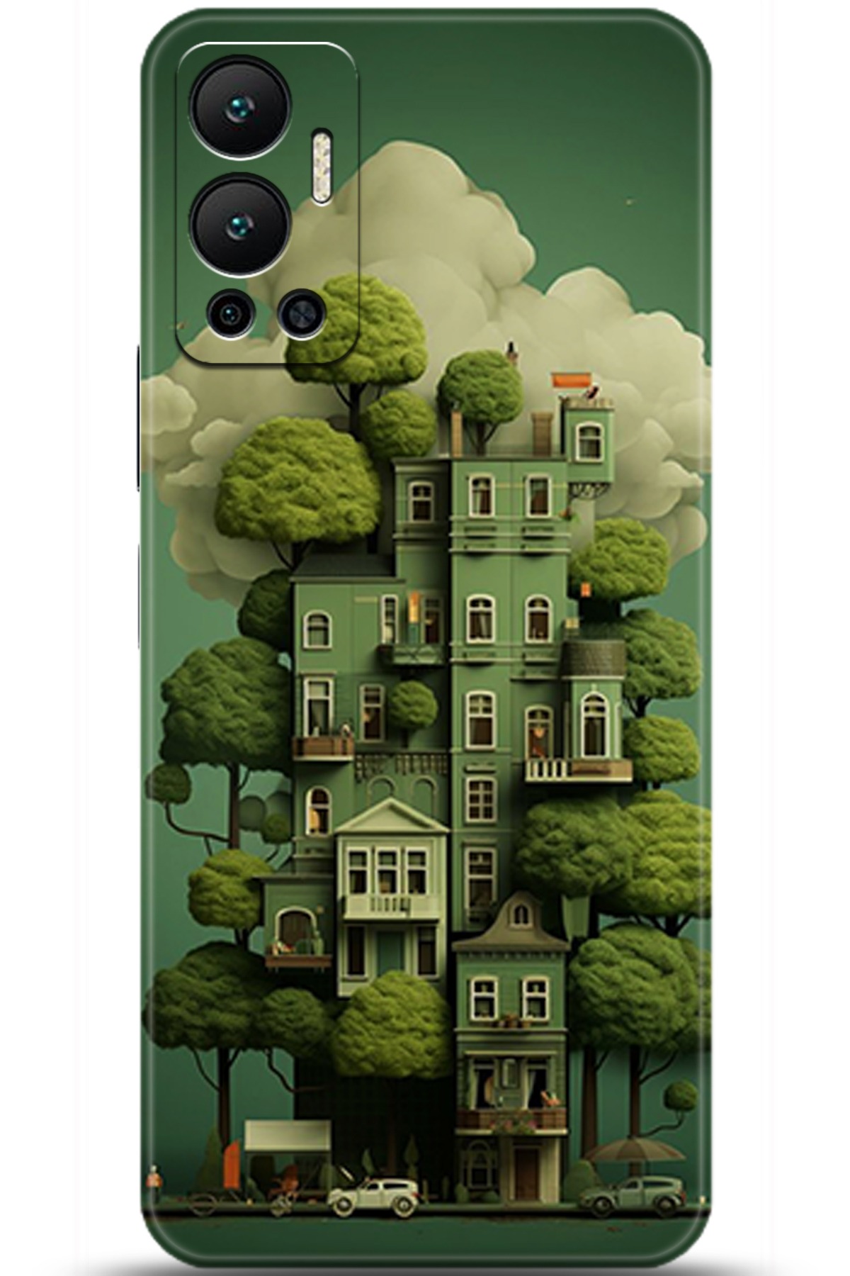 iNfinix Hot 12 Uyumlu Kılıf HD Baskılı Kılıf - Followed Institution 5273