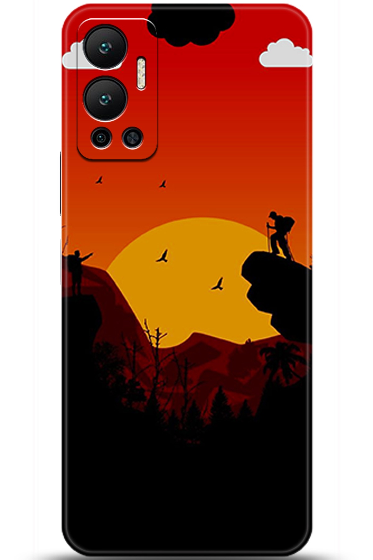 iNfinix Hot 12 Uyumlu Kılıf HD Baskılı Kılıf - Followed Institution 5407