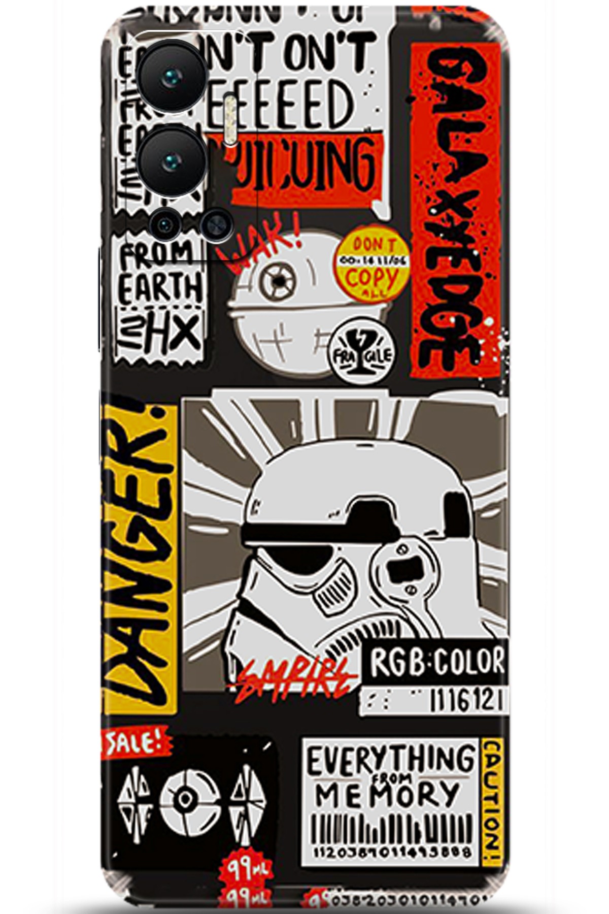 iNfinix Hot 12 Uyumlu Kılıf HD Baskılı Kılıf - Followed Institution 5555