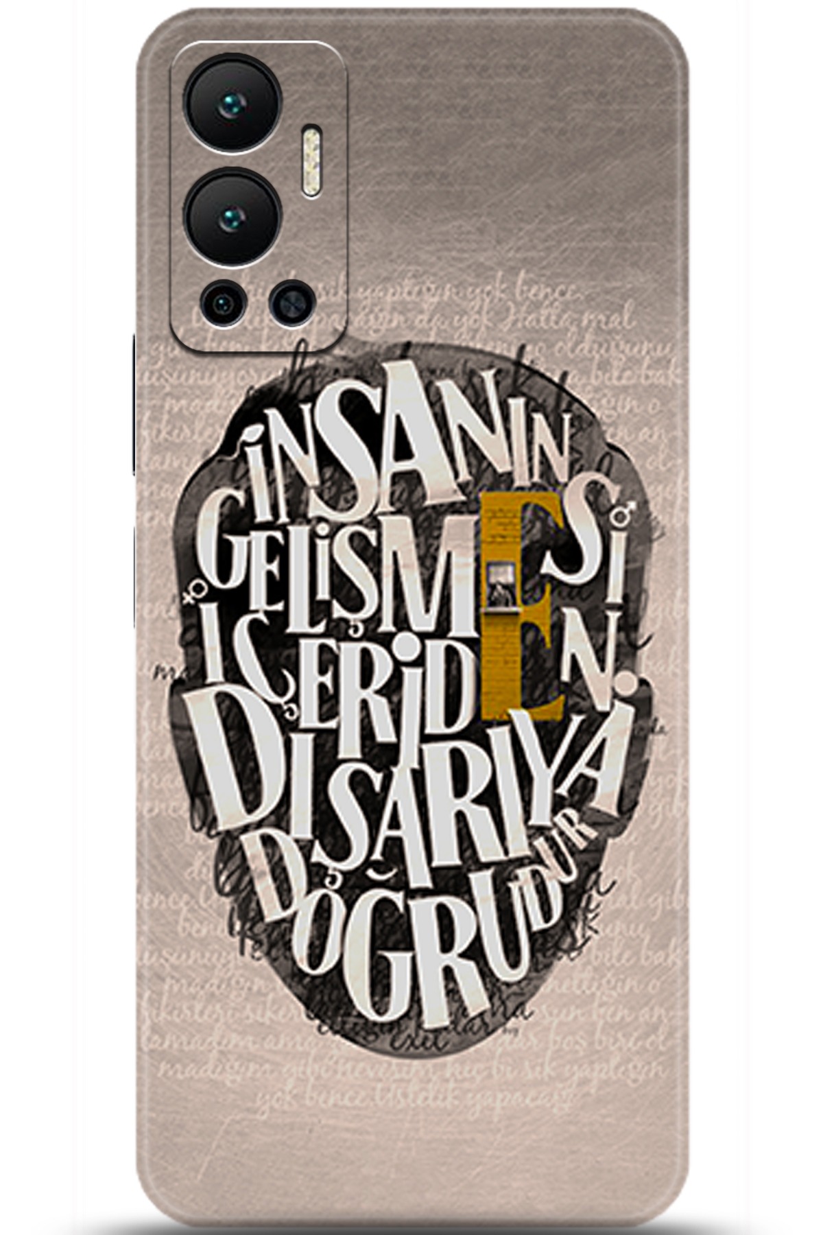 iNfinix Hot 12 Uyumlu Kılıf HD Baskılı Kılıf - Followed Institution 5587