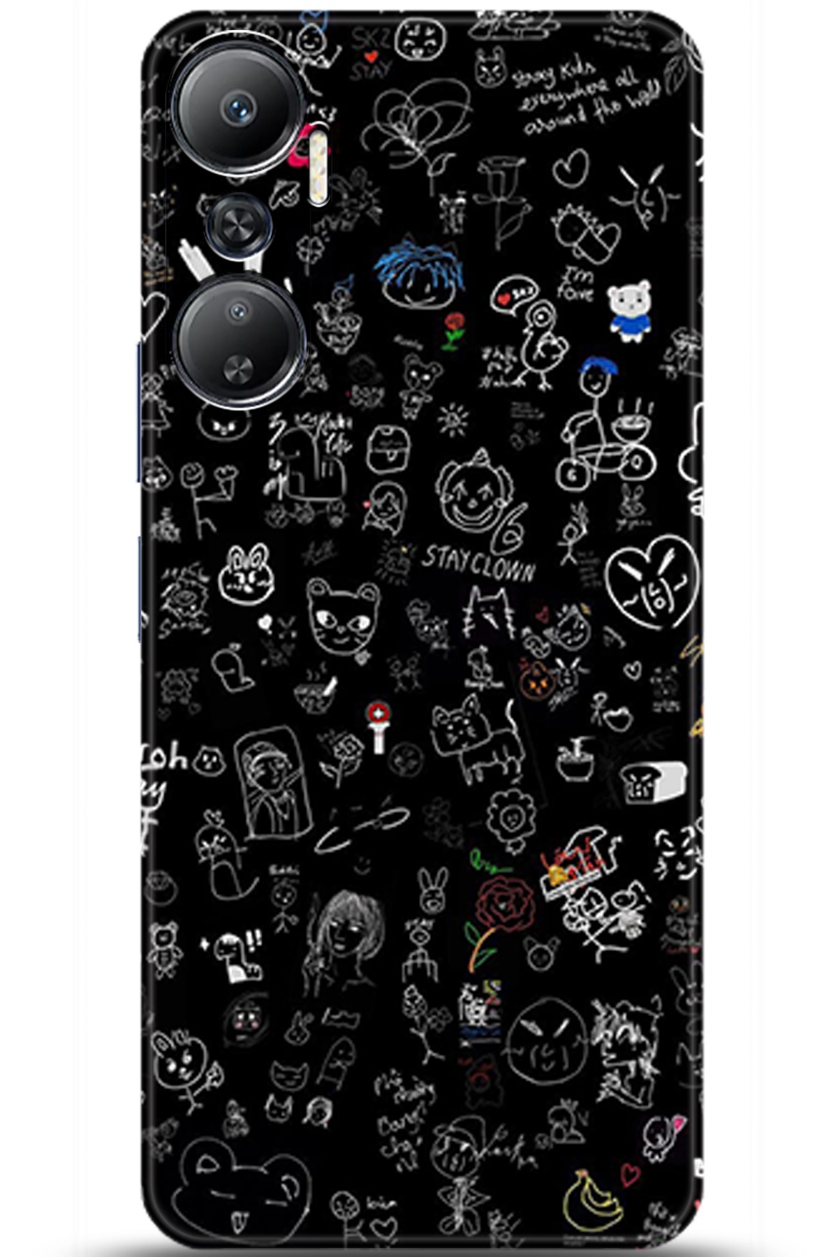 iNfinix Hot 20 Uyumlu Kılıf HD Baskılı Kılıf - Followed Institution 5143