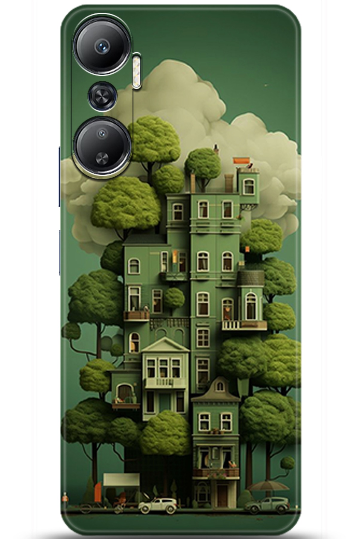 iNfinix Hot 20 Uyumlu Kılıf HD Baskılı Kılıf - Followed Institution 5273