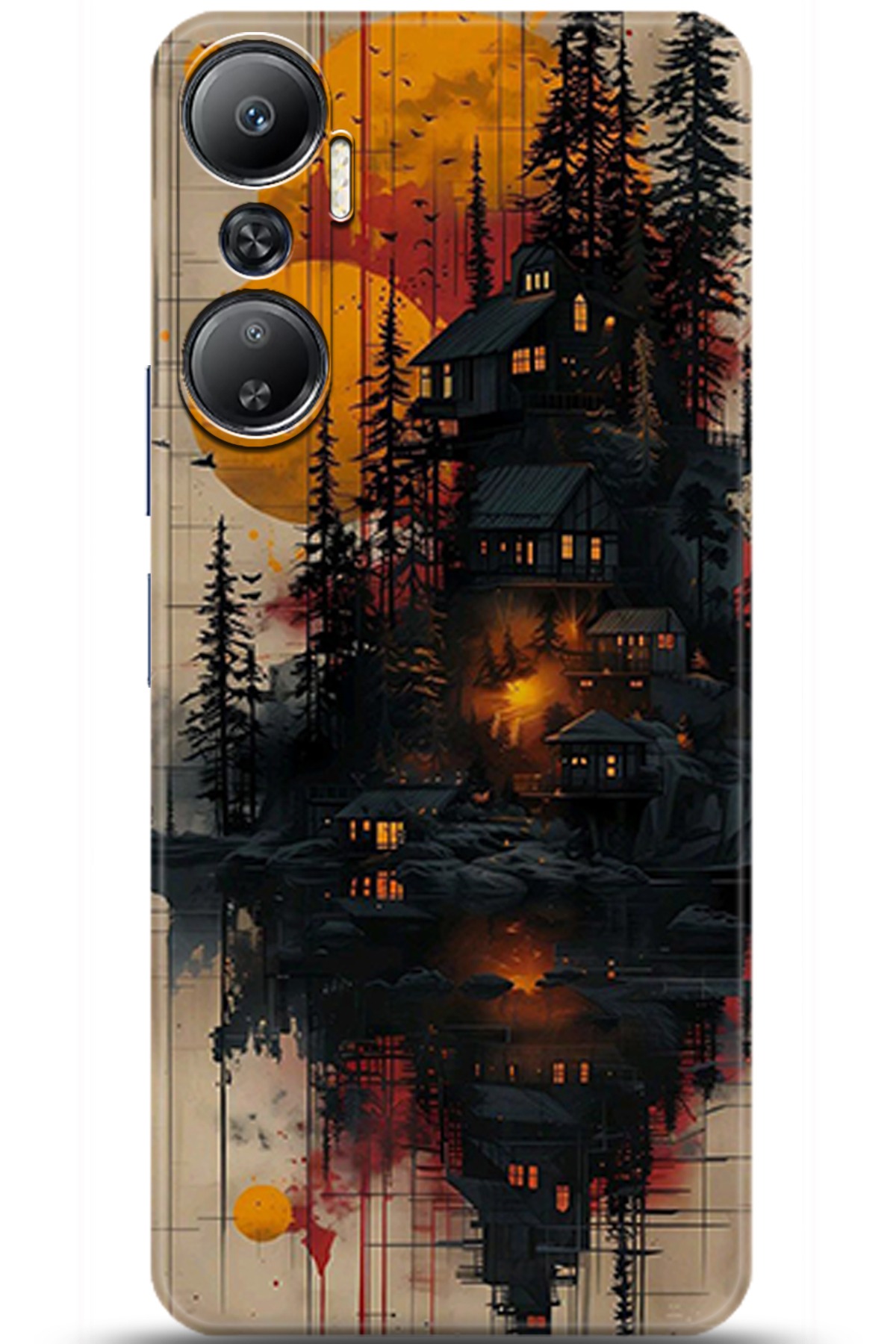 iNfinix Hot 20 Uyumlu Kılıf HD Baskılı Kılıf - Followed Institution 5292