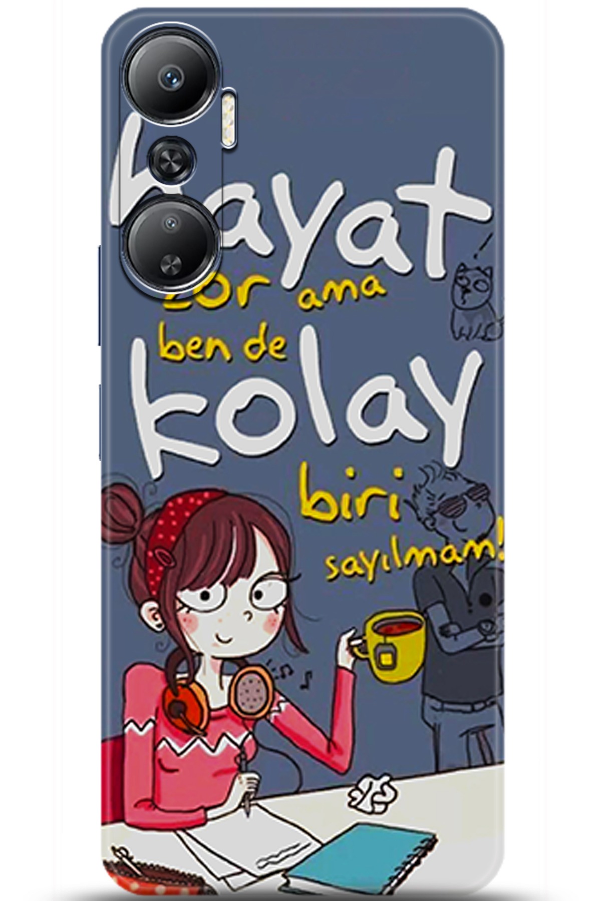 iNfinix Hot 20 Uyumlu Kılıf HD Baskılı Kılıf - Followed Institution 5686