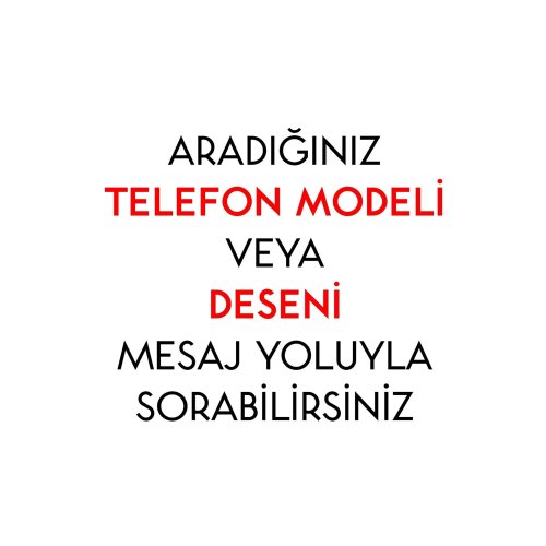 Uyumlu Kılıf HD Baskılı Kılıf - Followed Institution 5795